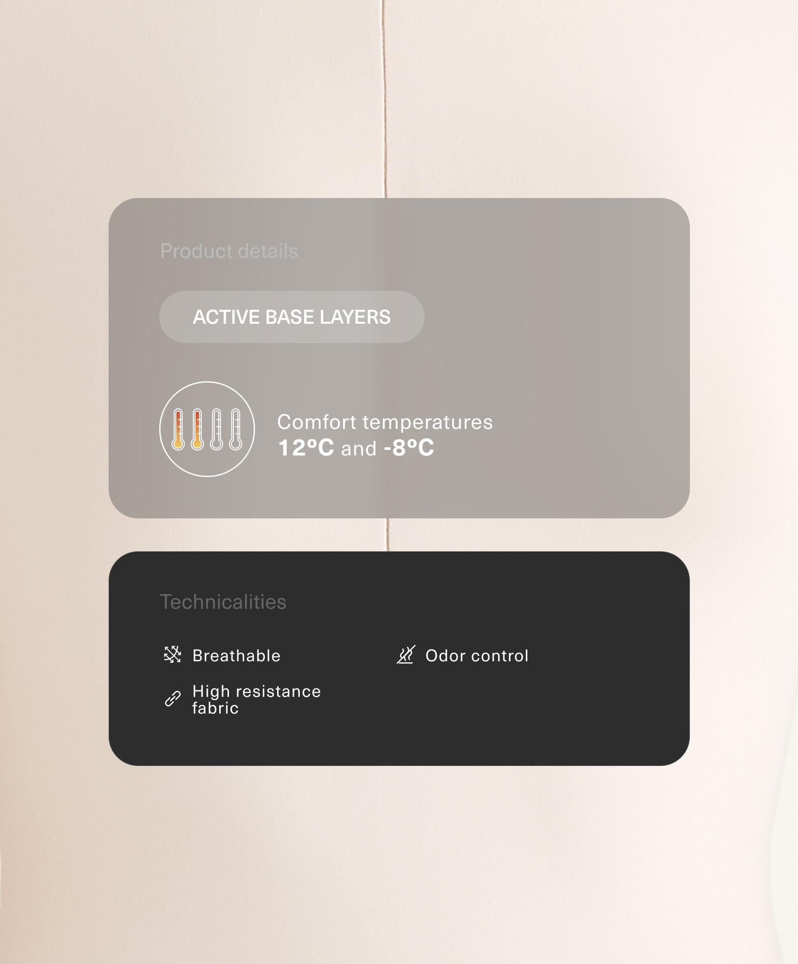 Body thermique base layer demi-fermeture éclair