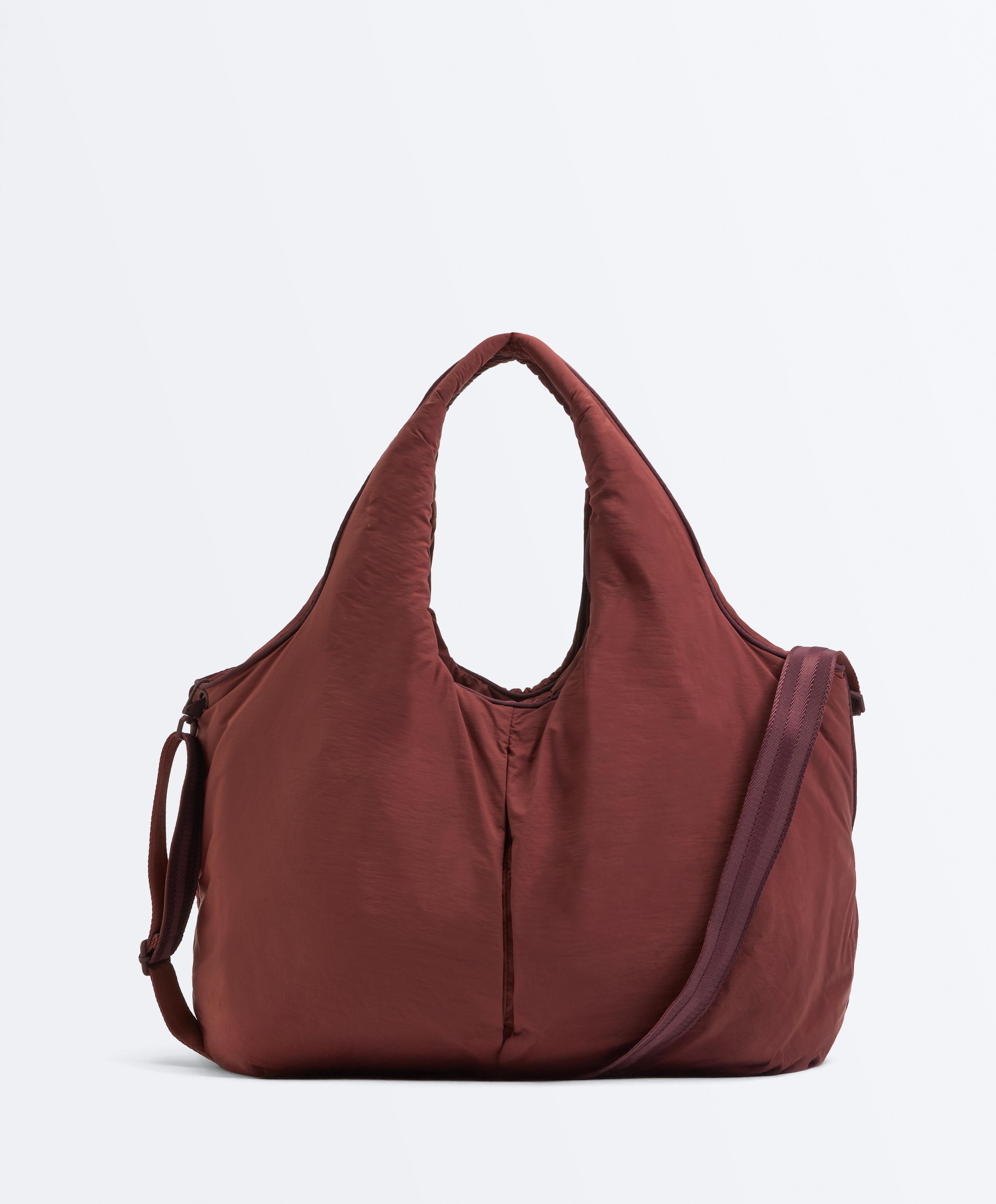 Sac shopper liseré contrastant