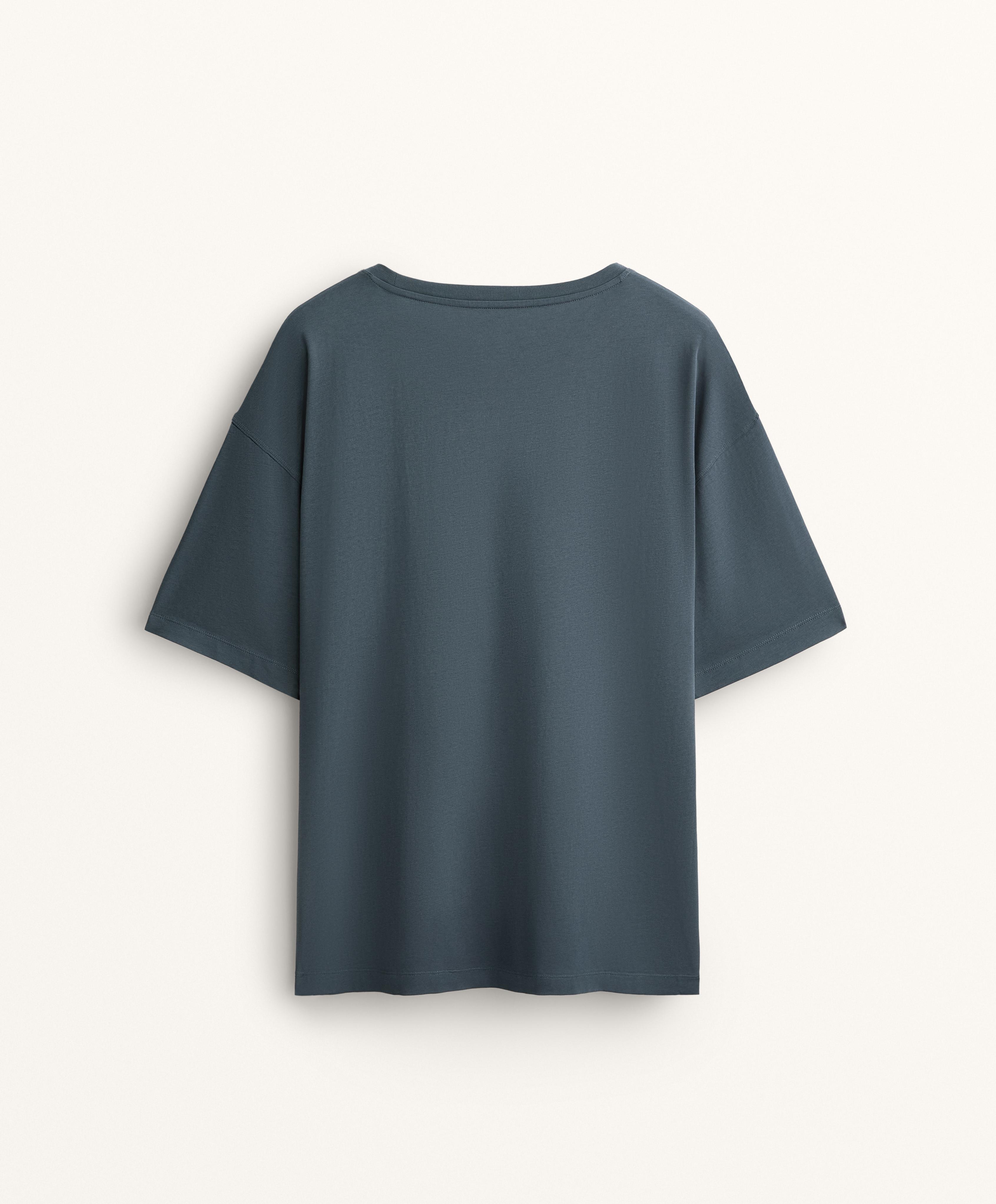 เสื้อยืดแขนสั้นผ้าฝ้ายผสม
