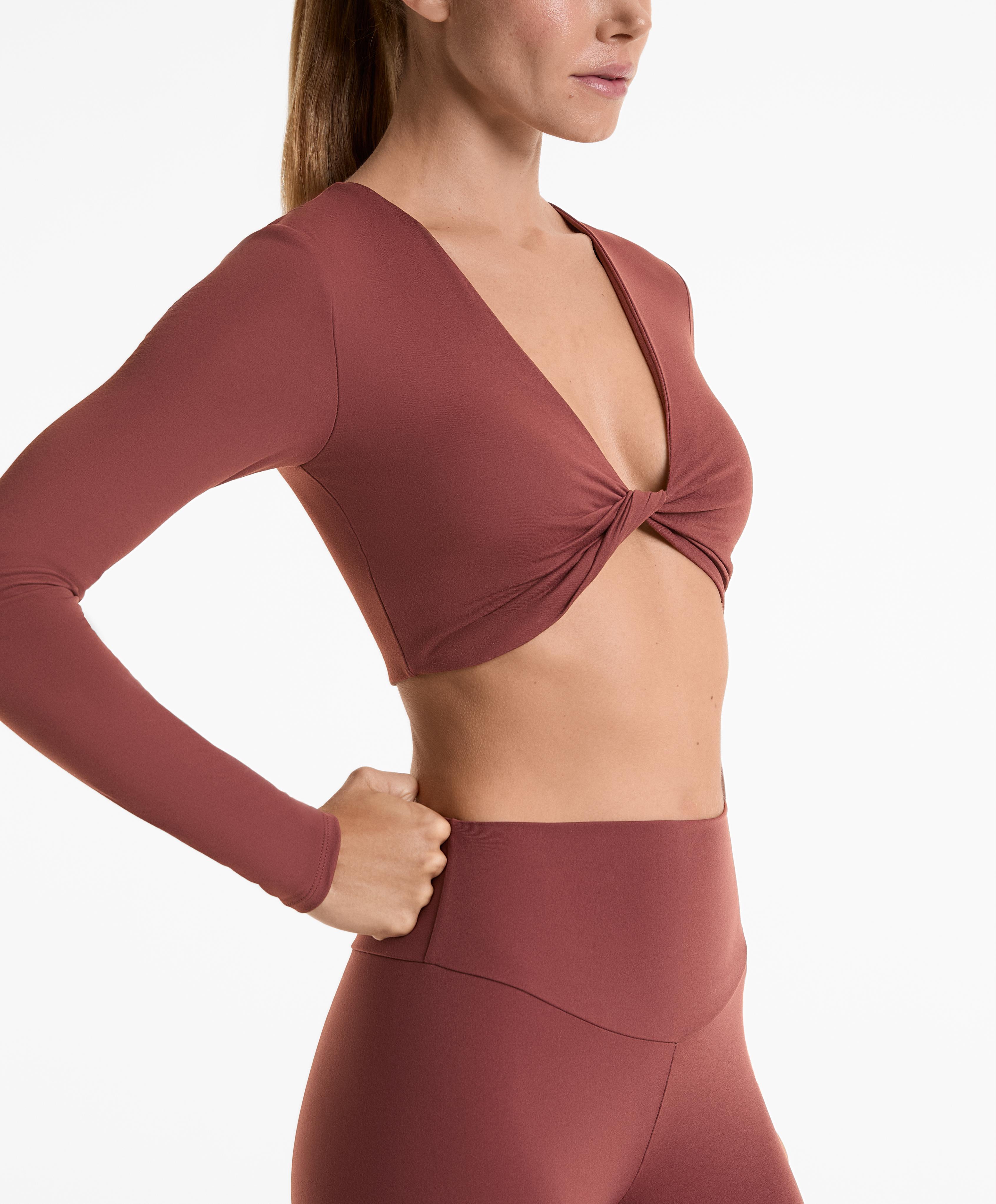 T-shirt court twist à manches longues comfortlux T-shirt court twist à manches longues comfortlux