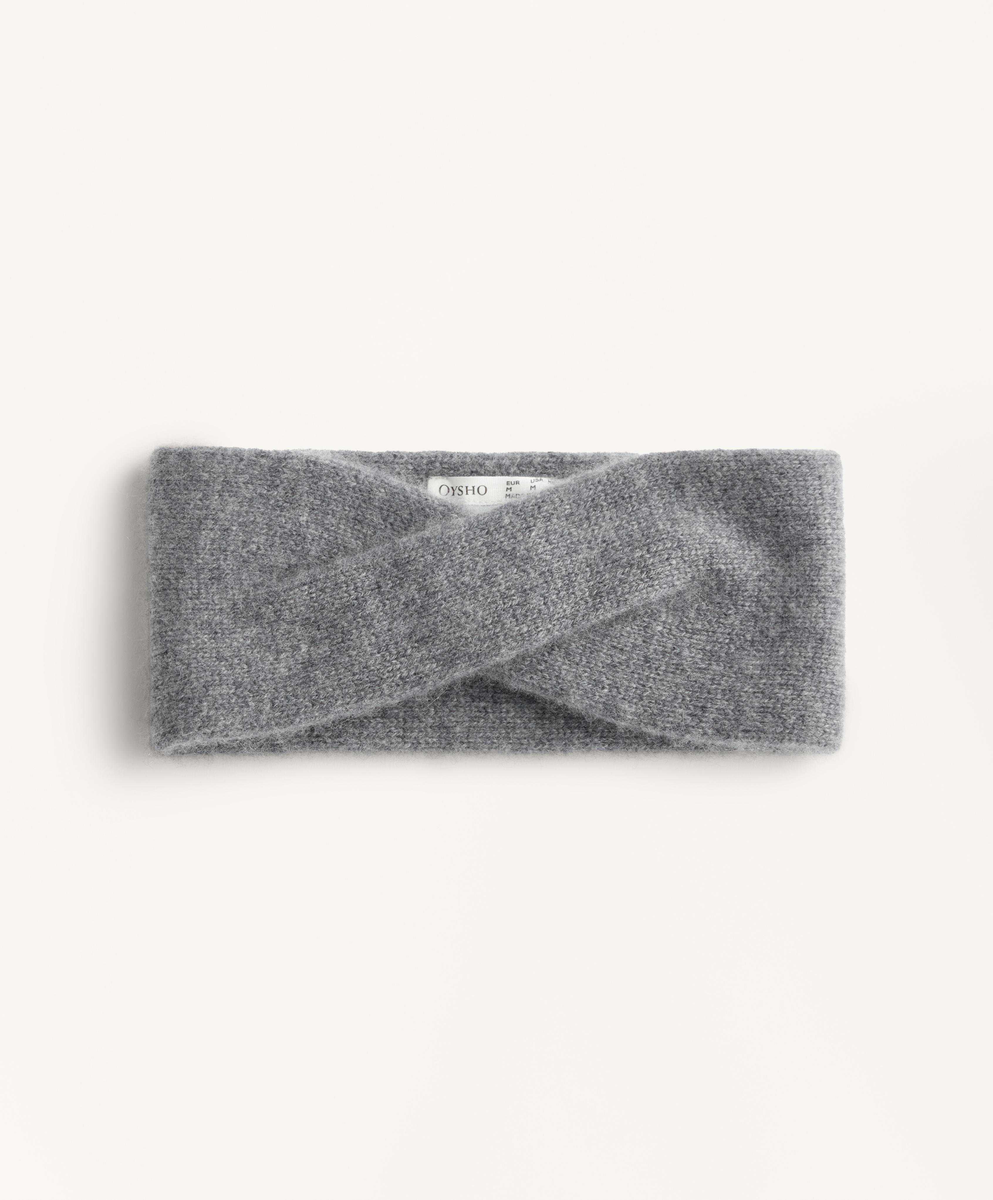 Haarband aus 100 % Kaschmir, 9,5 cm Haarband aus 100 % Kaschmir, 9,5 cm