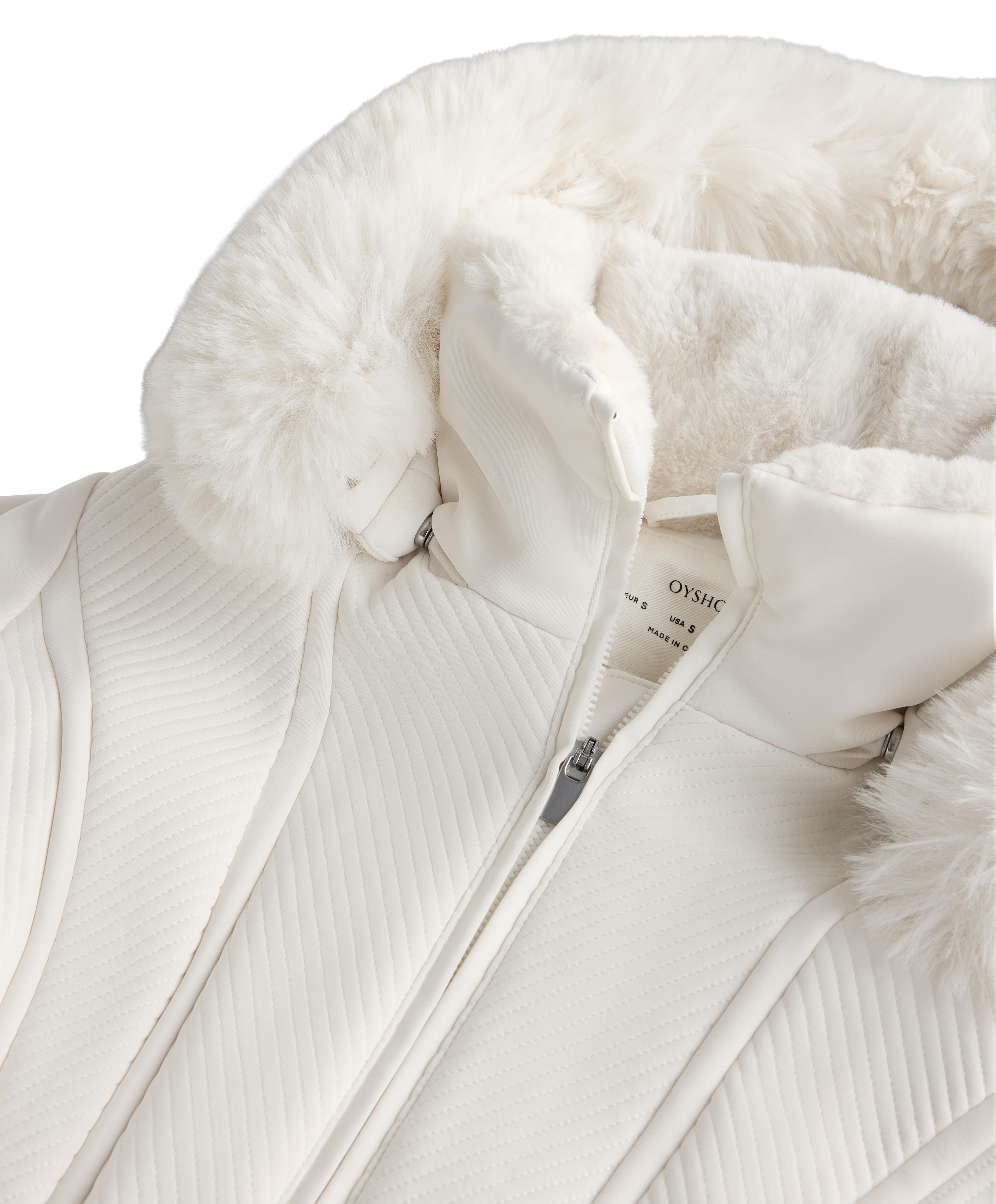 Primaloft® SKI water-resistant super-fitted jacket — WHITE 