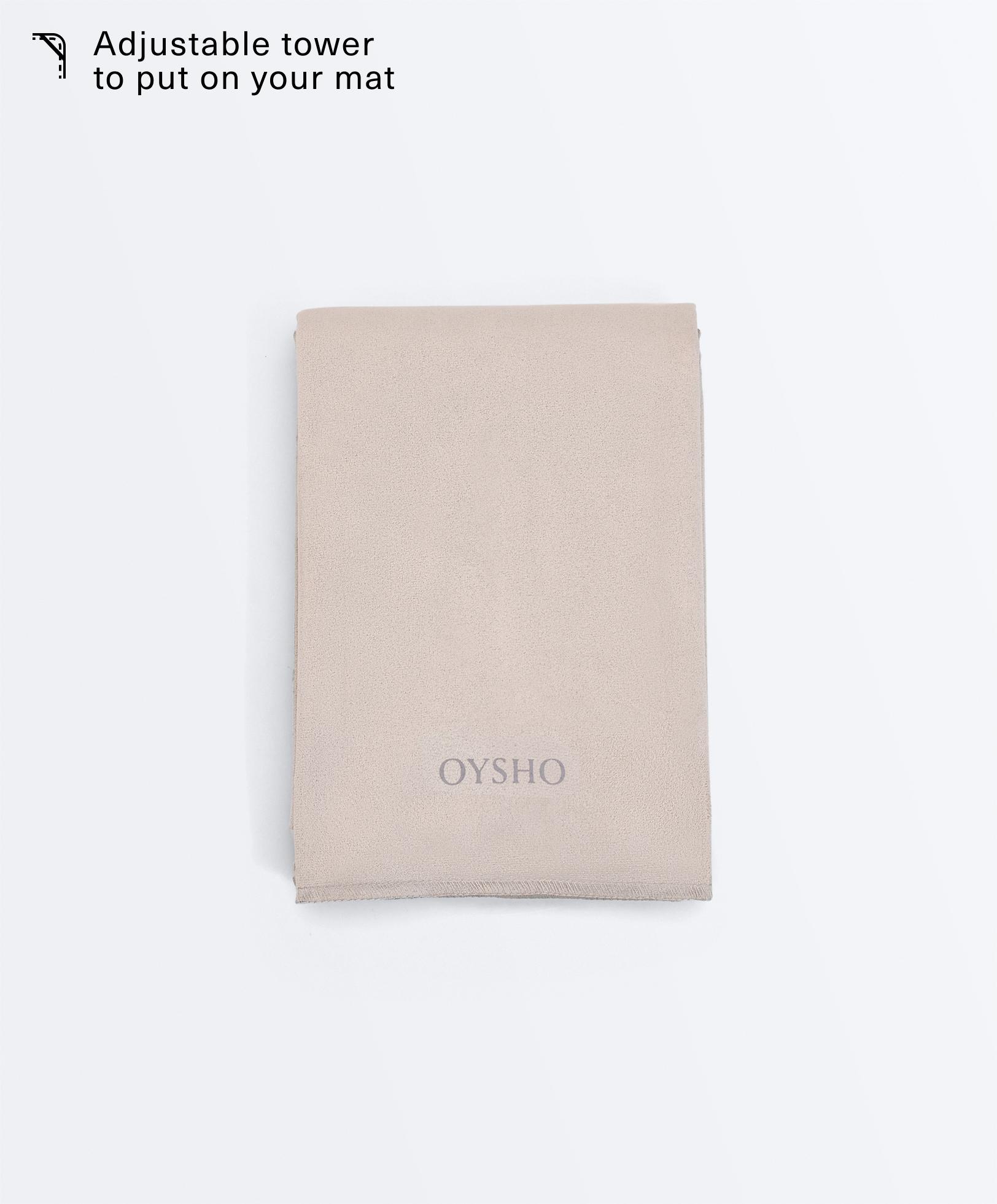 Adjustable mat towel — MAUVE