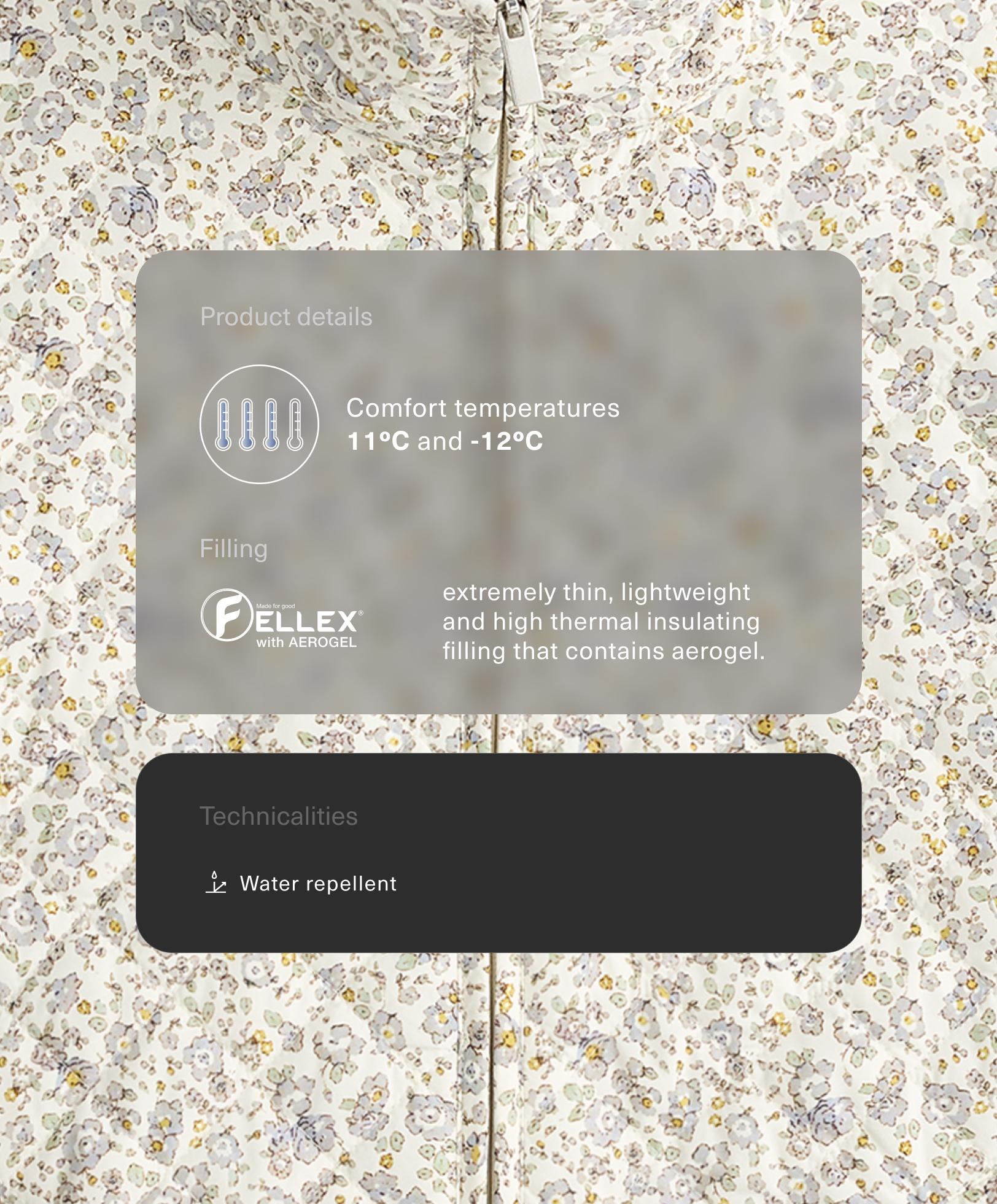 Veste matelassée déperlante FELLEX® avec AEROGEL Veste matelassée déperlante FELLEX® avec AEROGEL