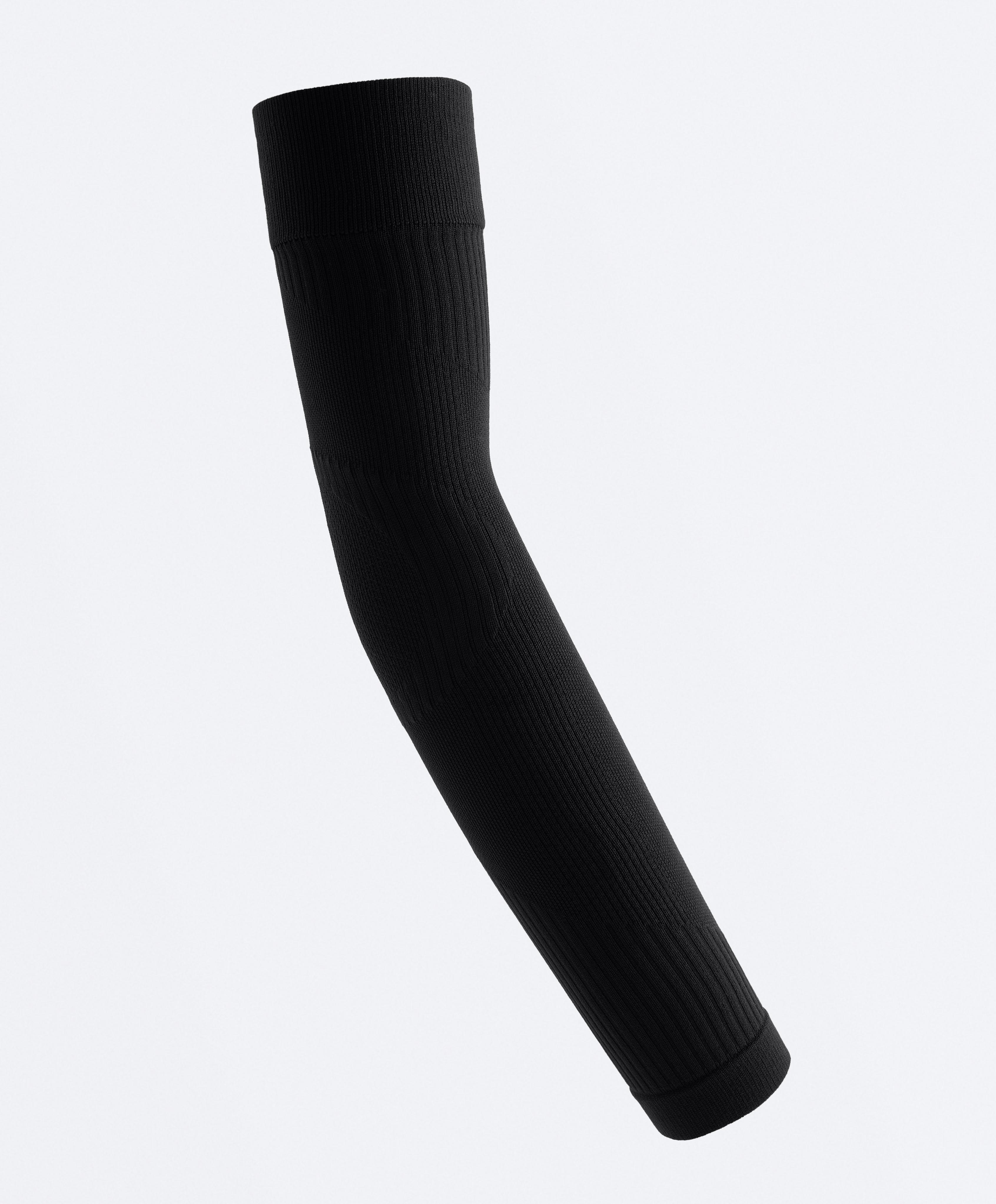 Running arm sleeves — BLACK