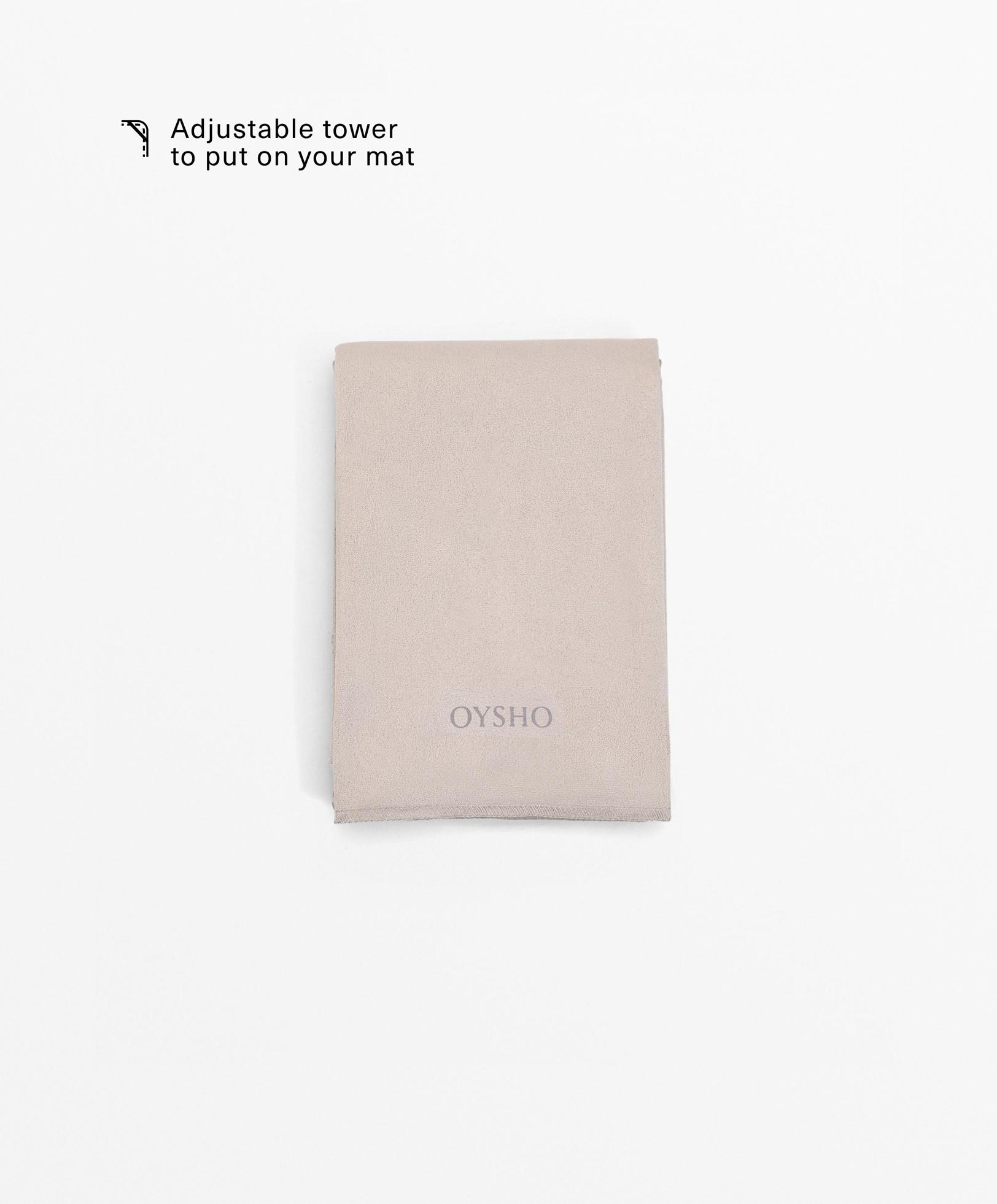 Adjustable mat towel — MAUVE