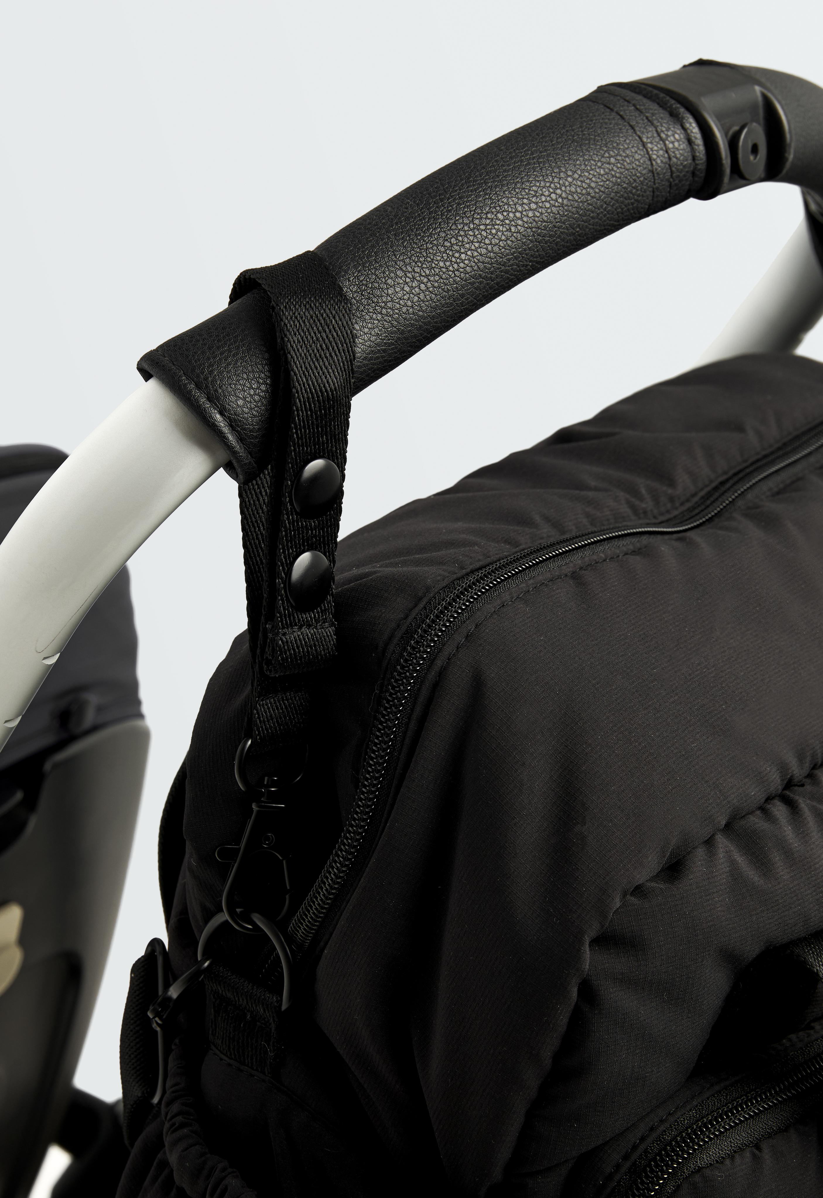 Maxi maternity bag — BLACK