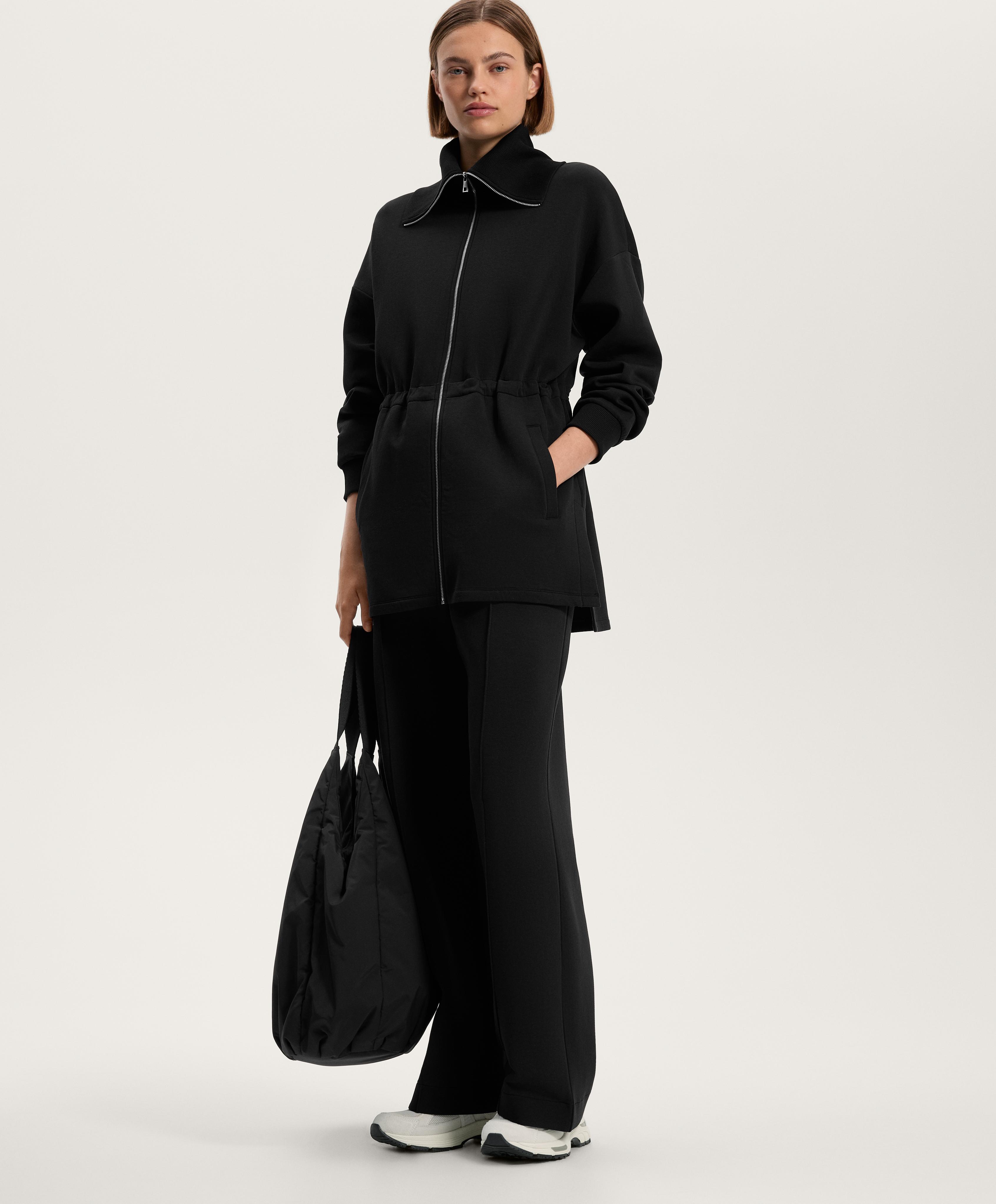 Pantalon relaxed nervure mélange coton Pantalon relaxed nervure mélange coton