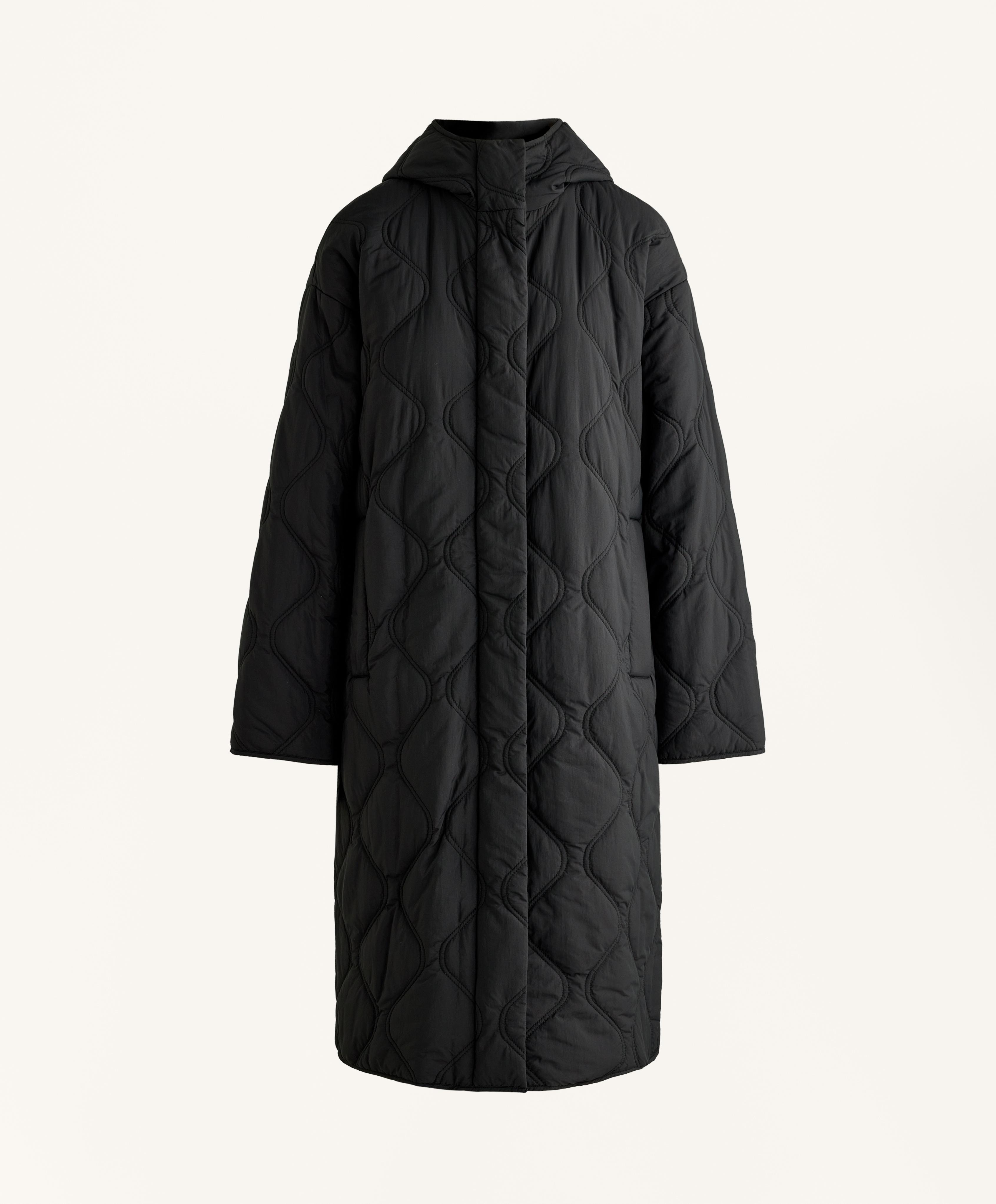 Long water-repellent FELLEX® AEROGEL padded jacket | OYSHO United