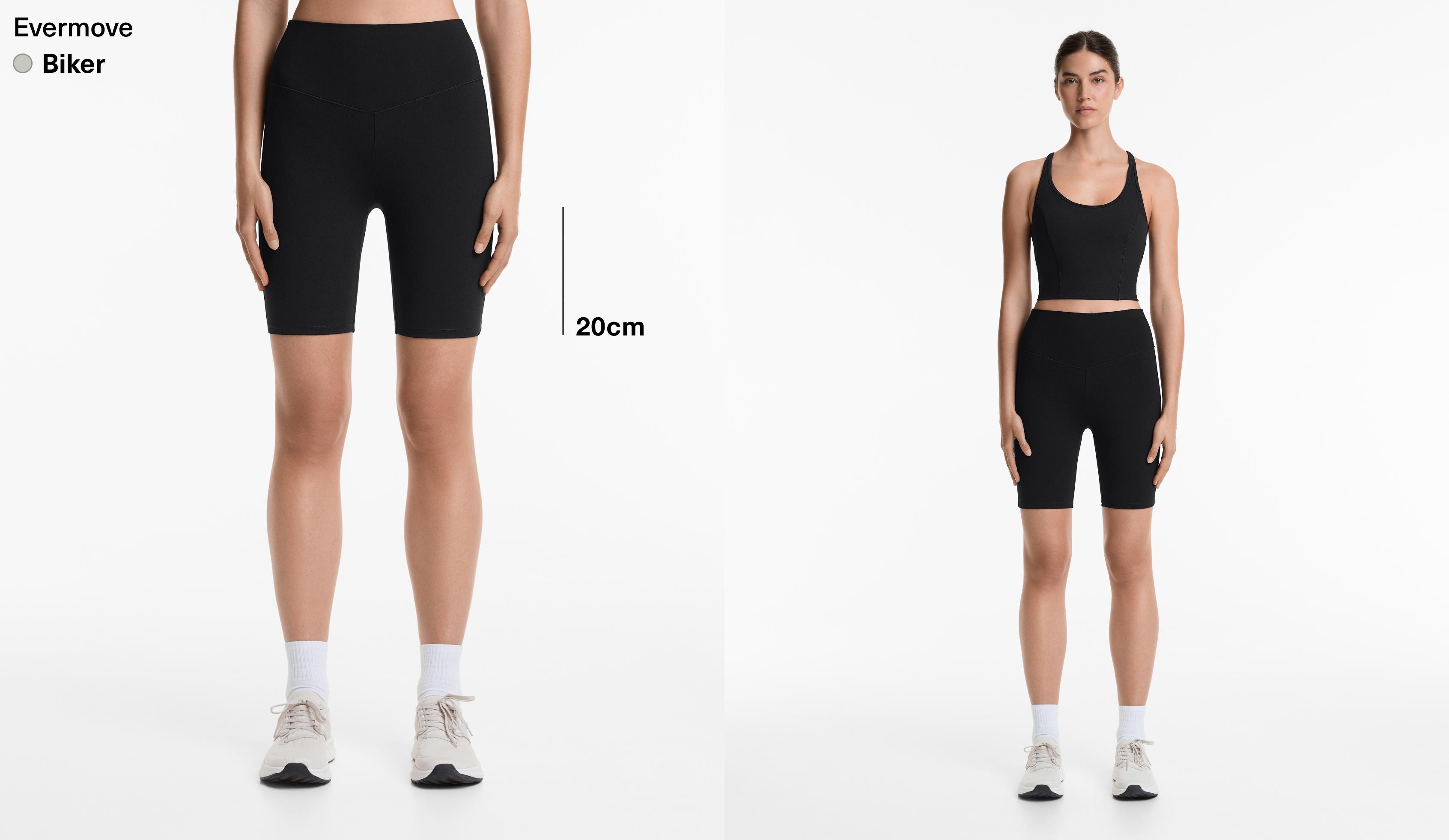 Leggings ciclista Evermove 20 cm