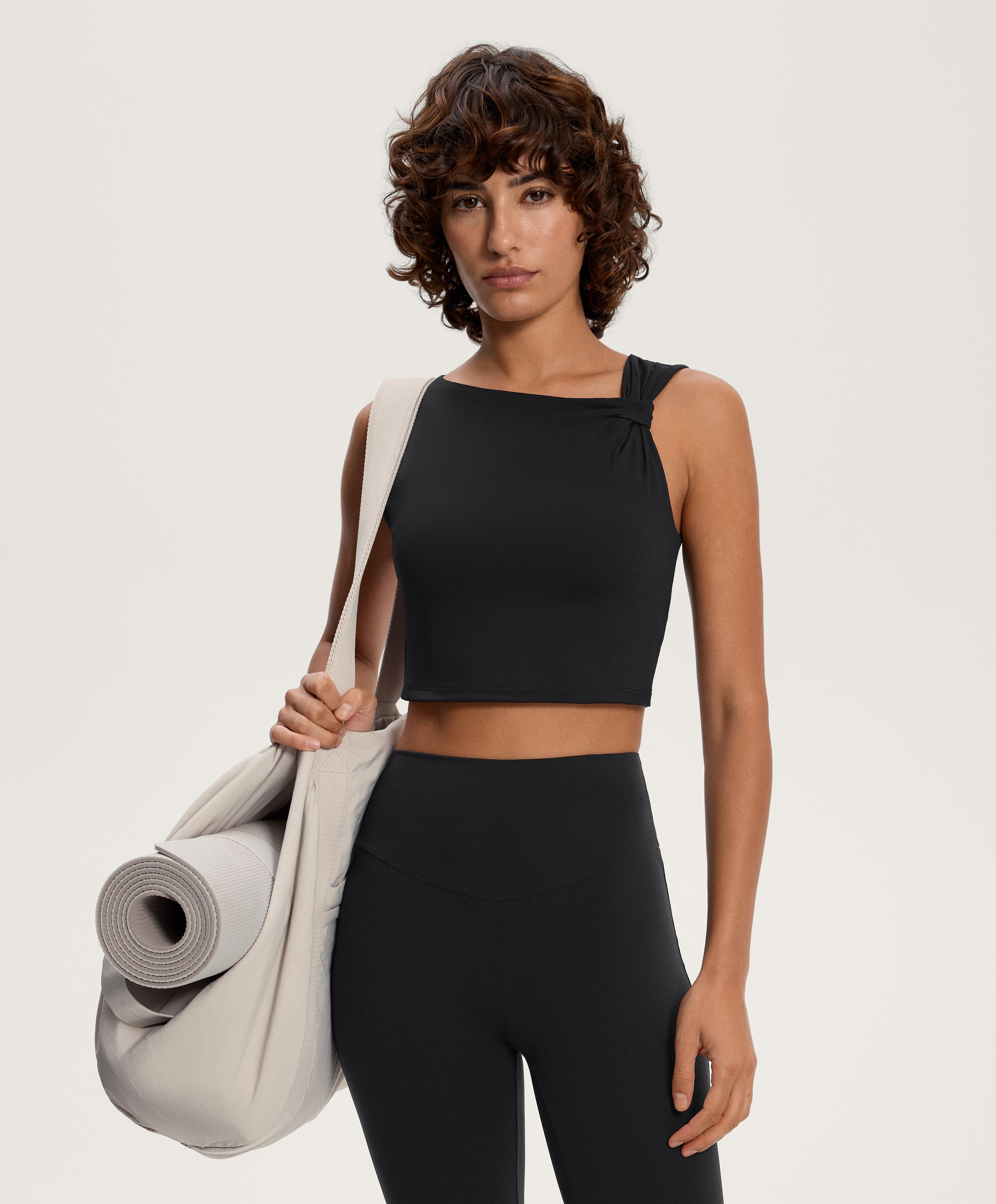 Asymmetrical twist Comfortlux tank top | OYSHO United States