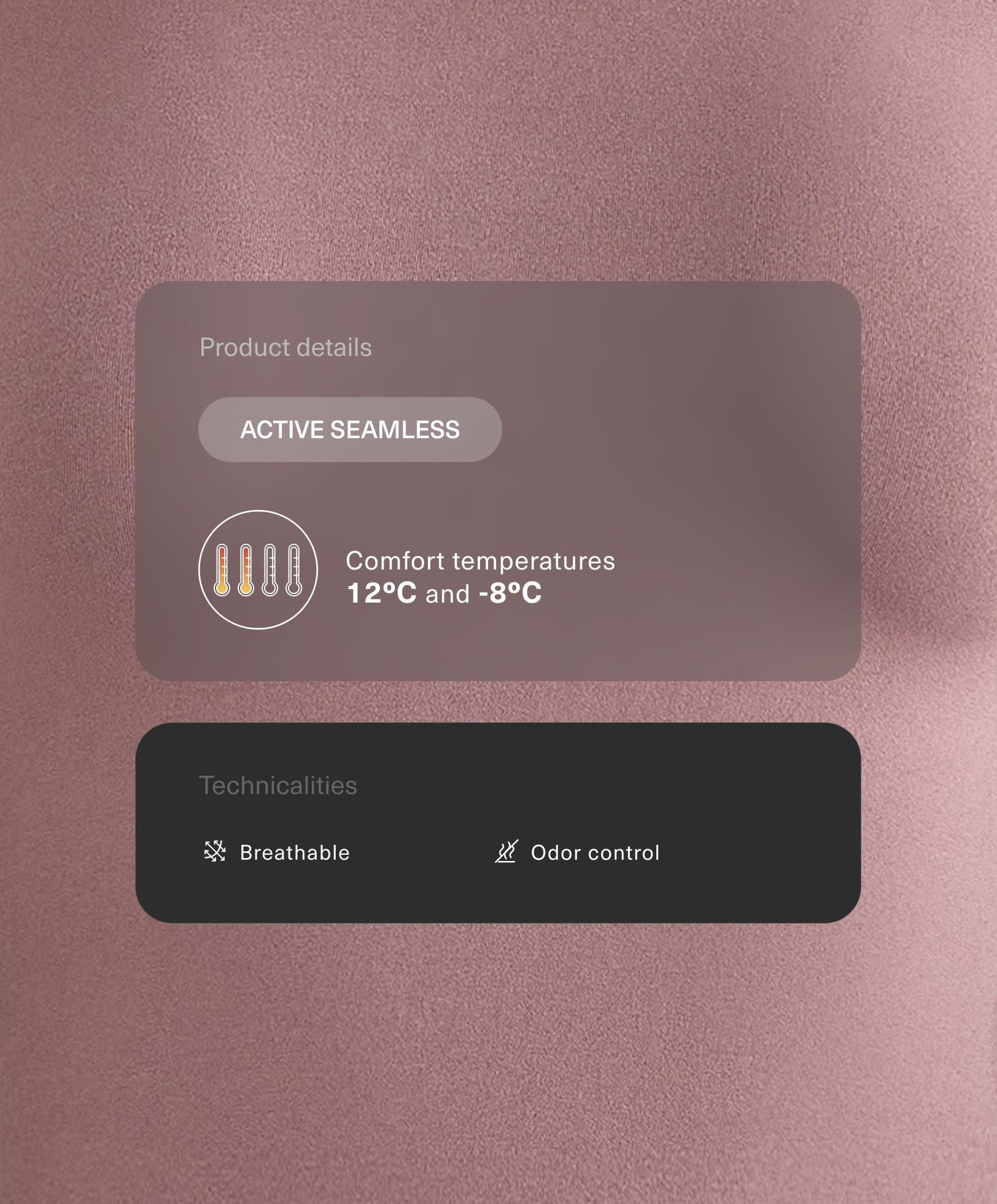 Seamless thermal base layer T-shirt - Sale