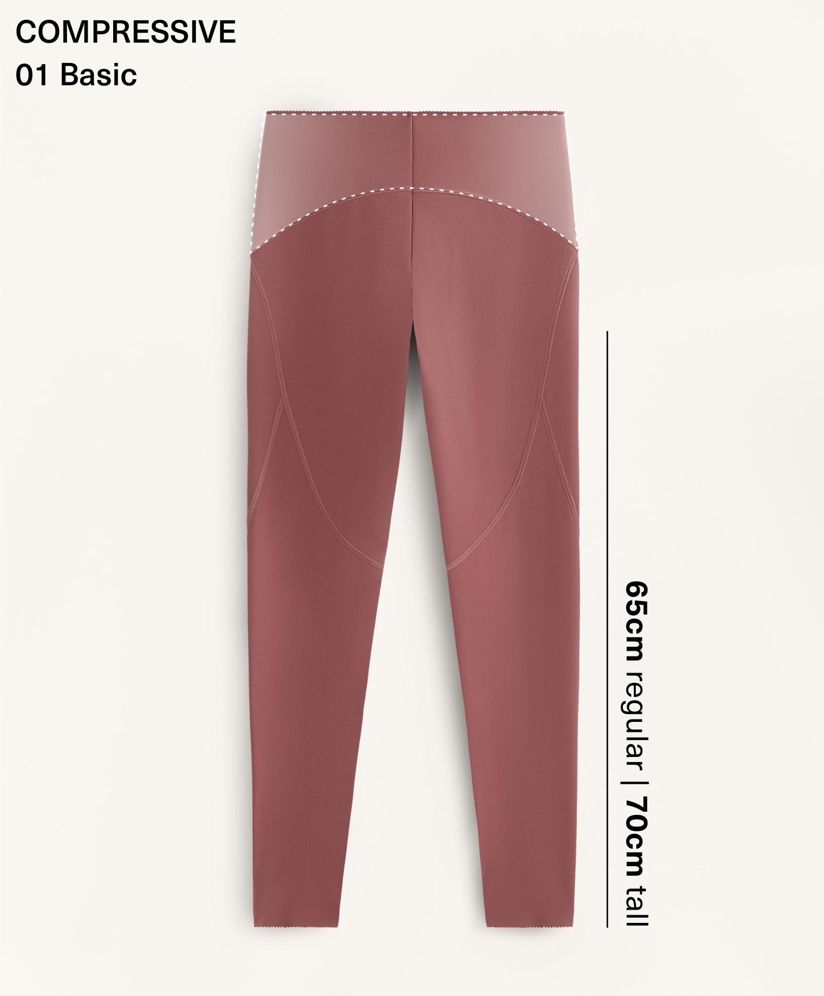 Legginsy do kostki compressive basic