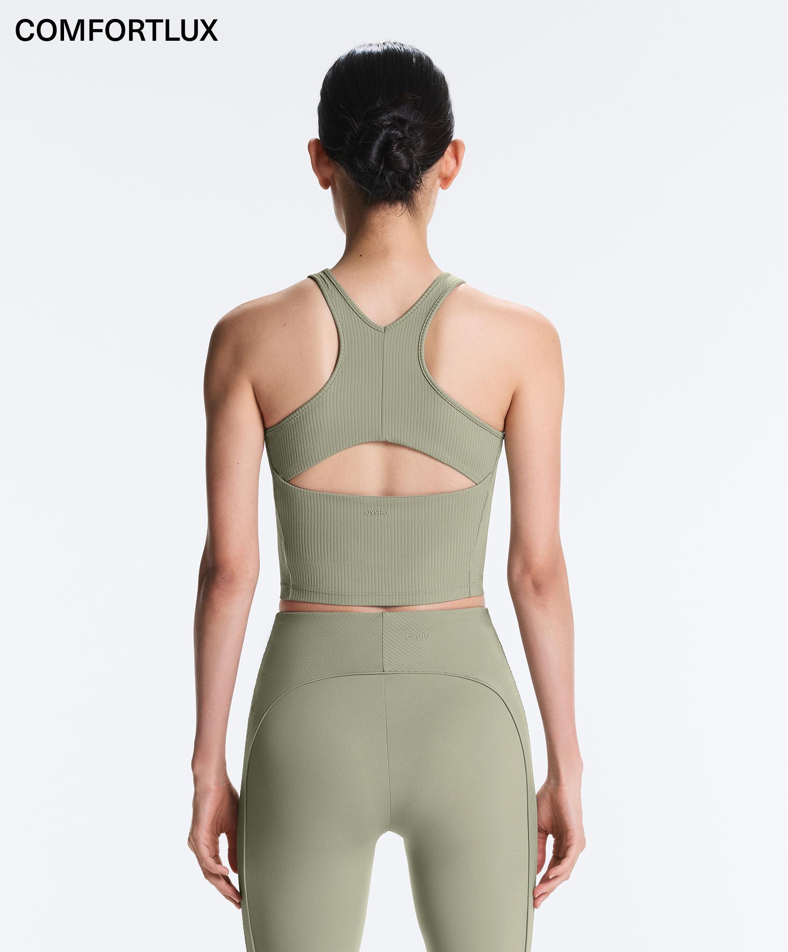 Rib Comfortlux halter tank top Rib Comfortlux halter tank top