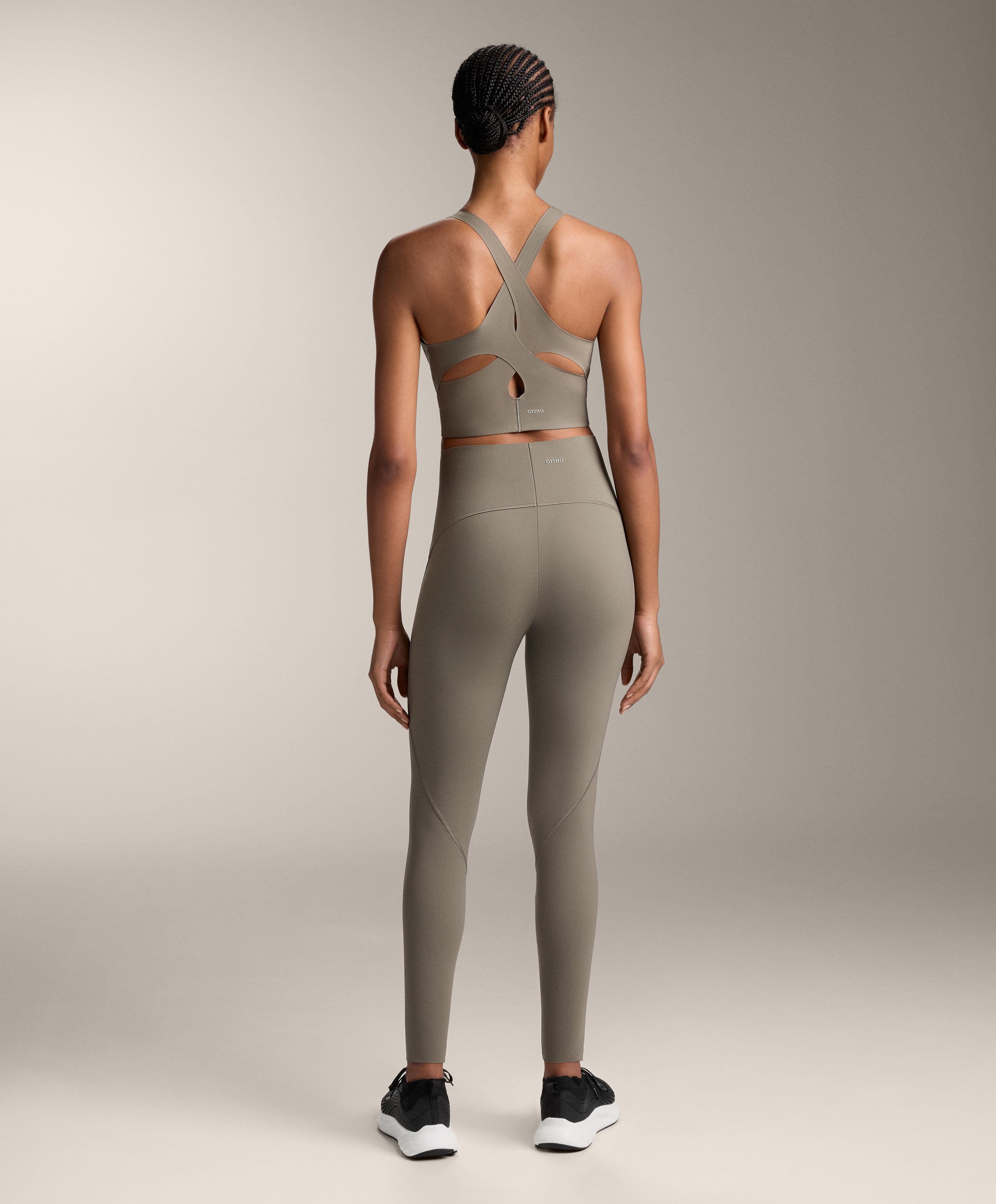 Khaki basic compressive total look - Sale