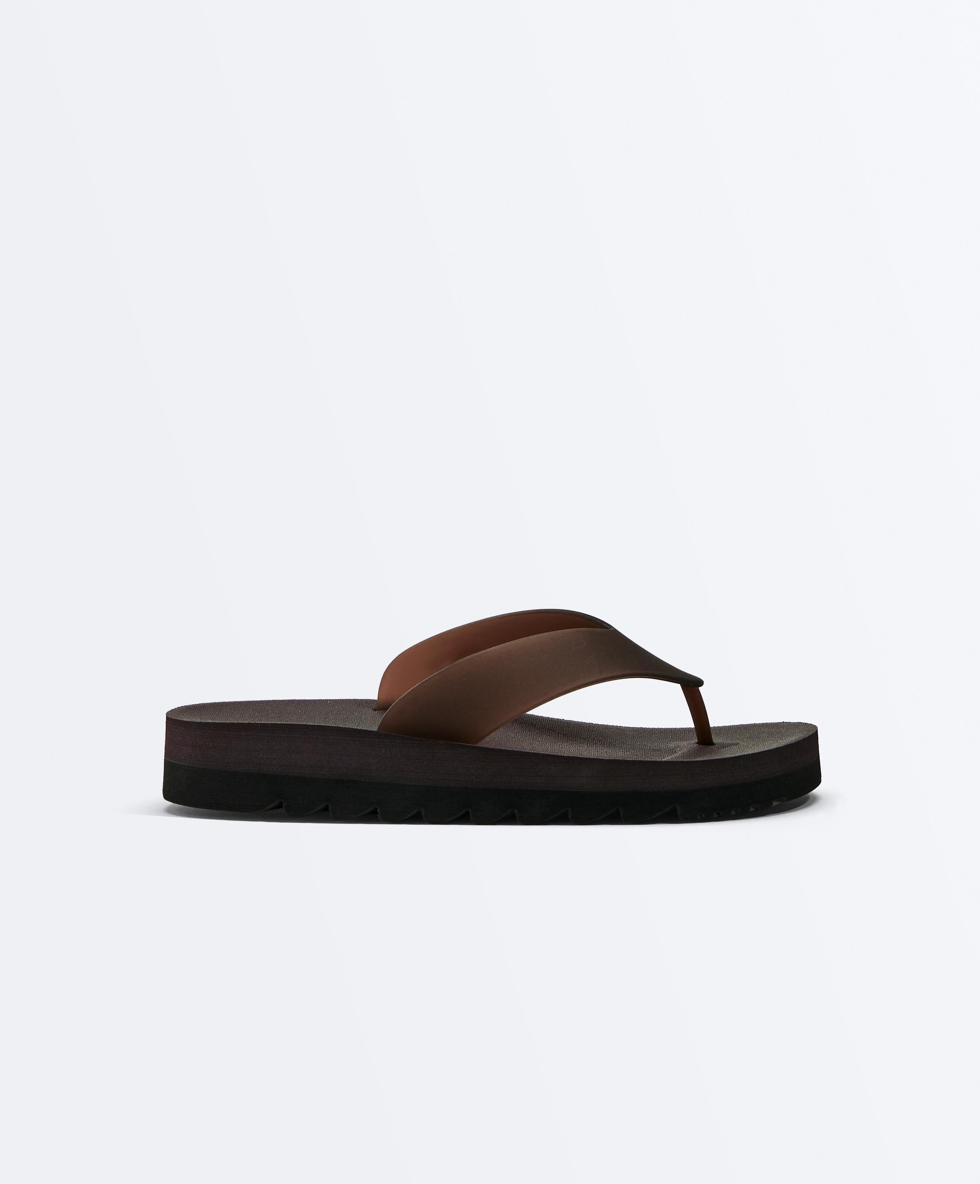 Platform beach sandals