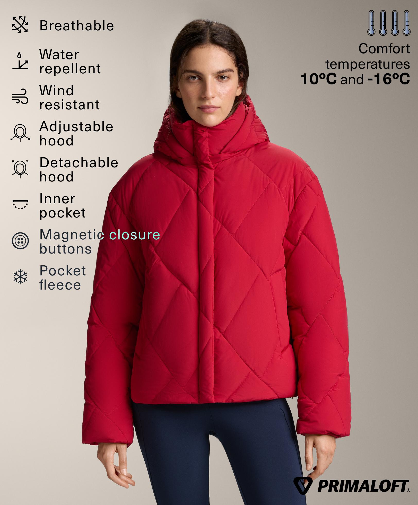 Water-repellent Primaloft® padded jacket