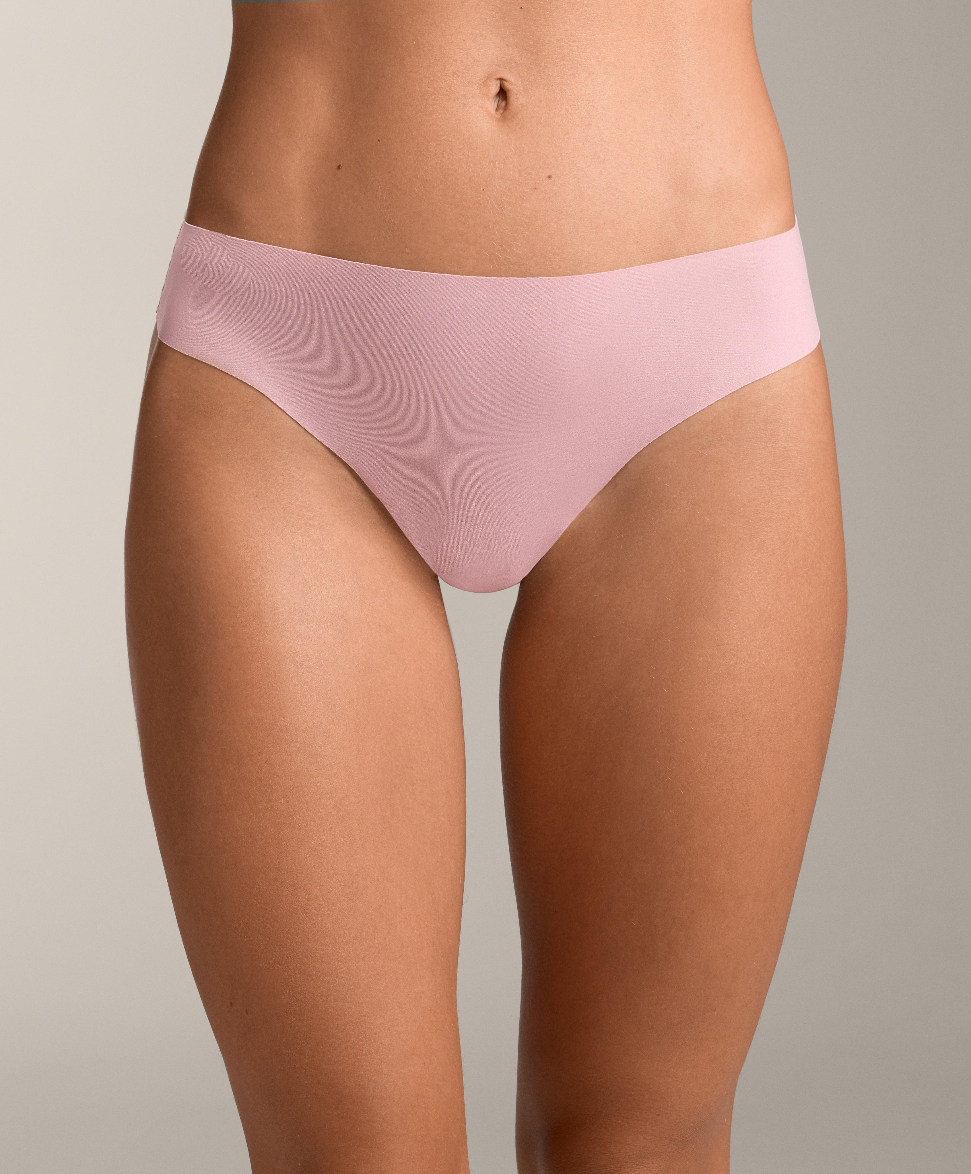 5 invisible polyamide blend Brazilian briefs