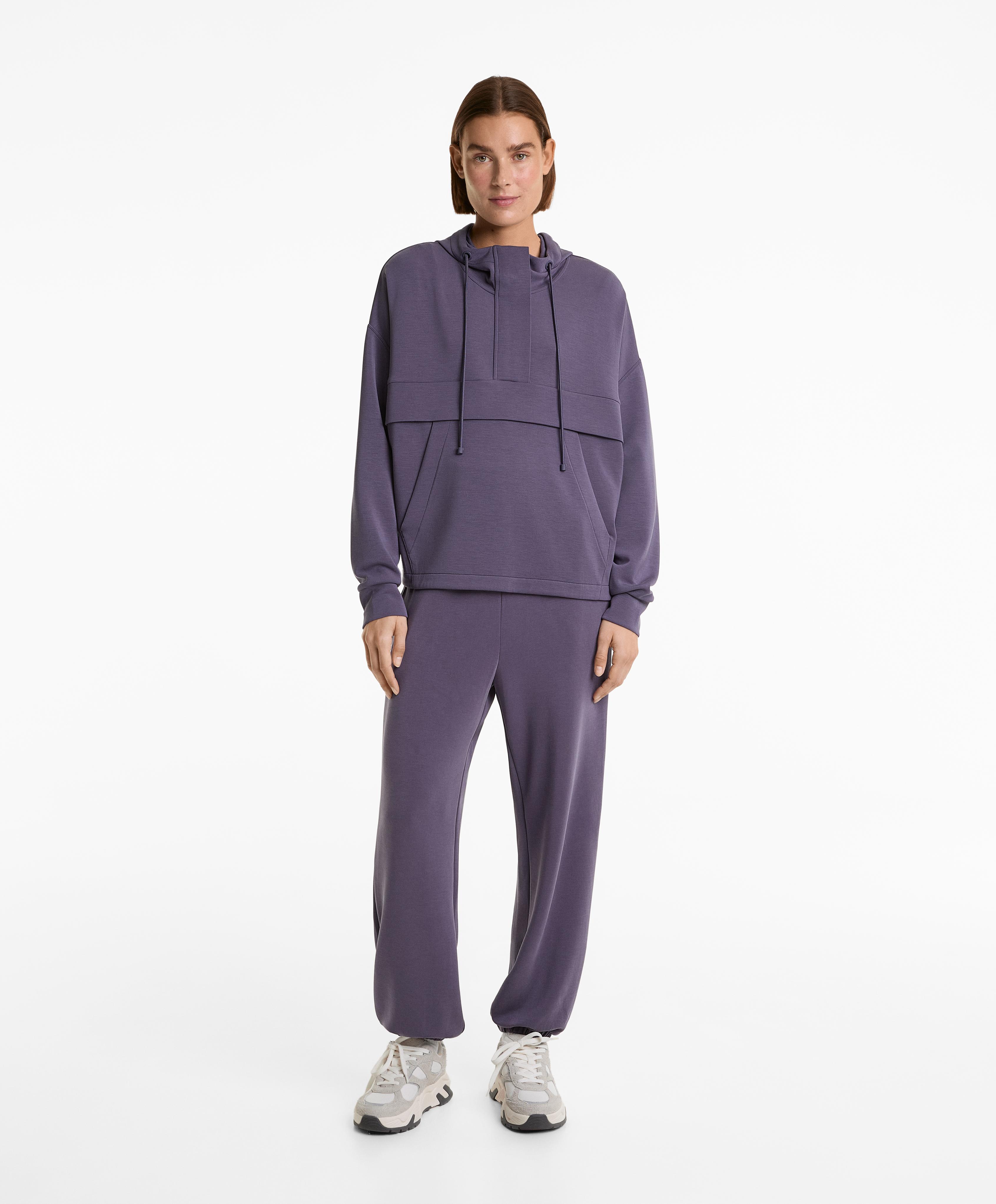 Blueberry jogger tracksuit with modal