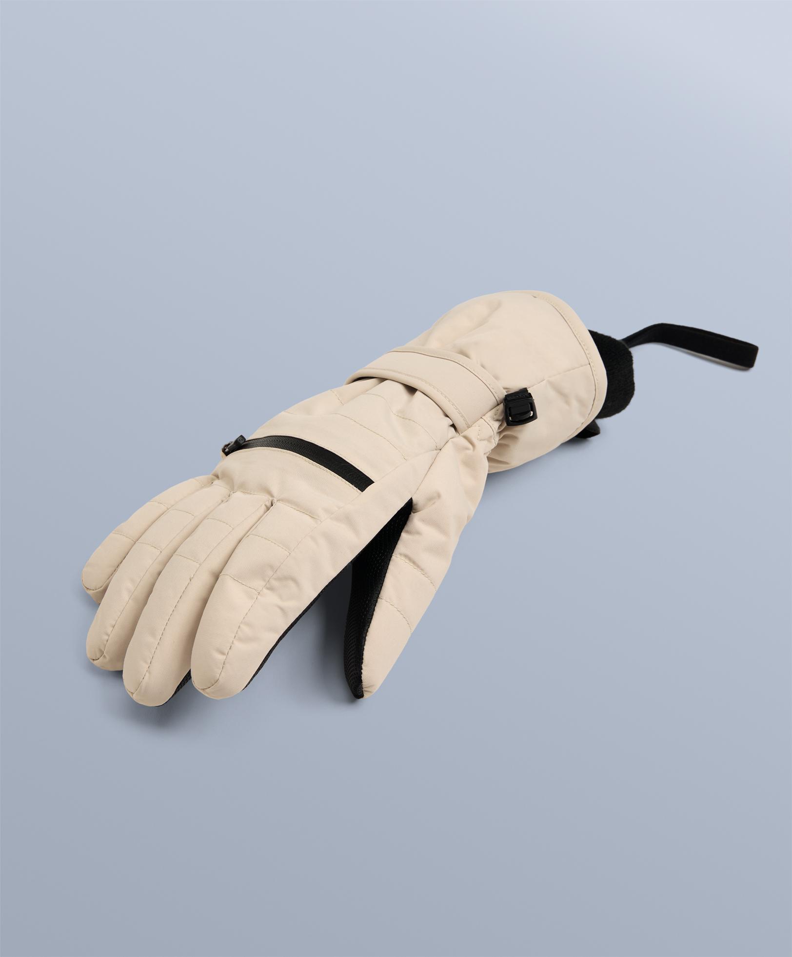 Technical SKI Primaloft® Gloves — ECRU