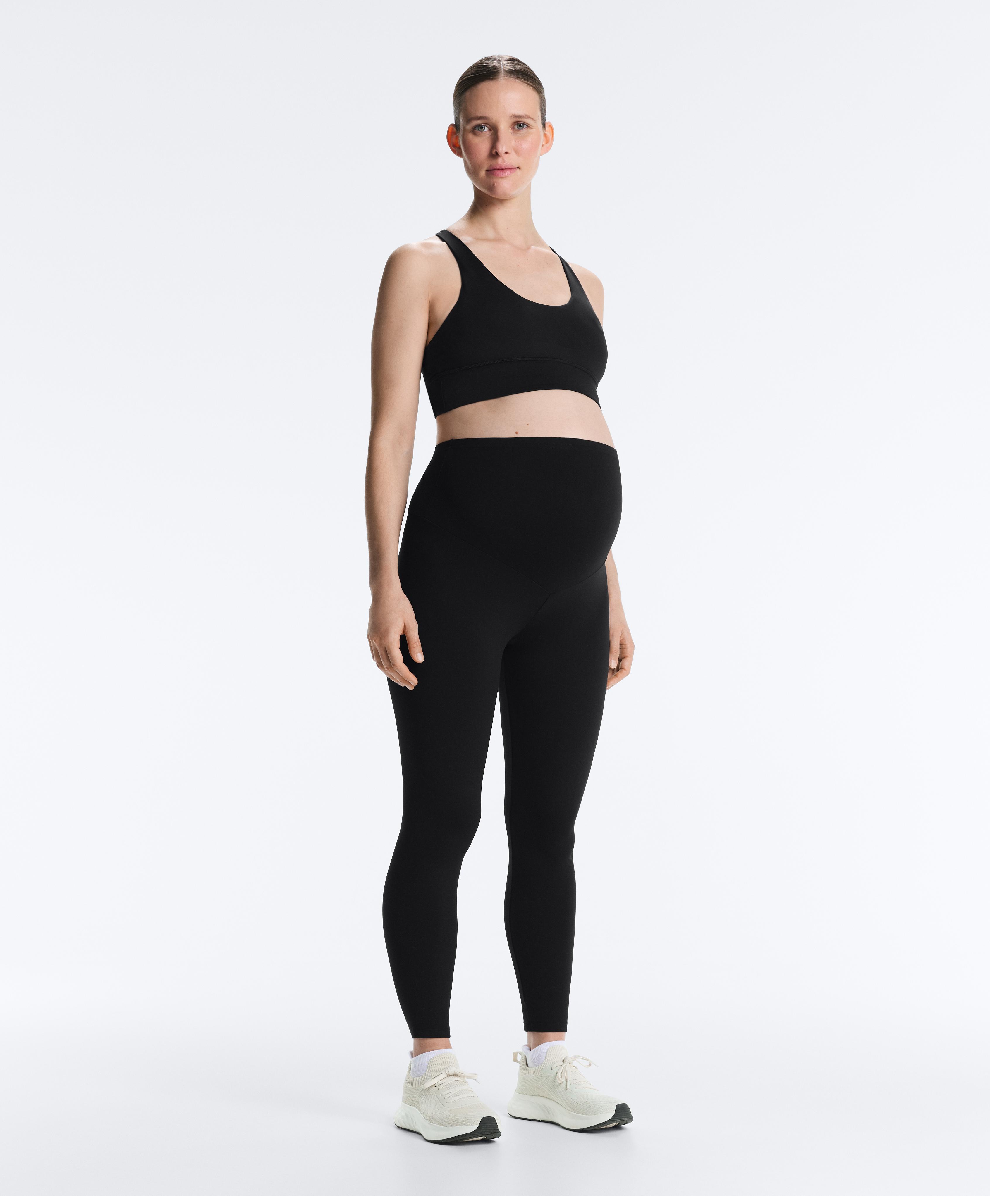 Comfortlux maternity leggings — BLACK