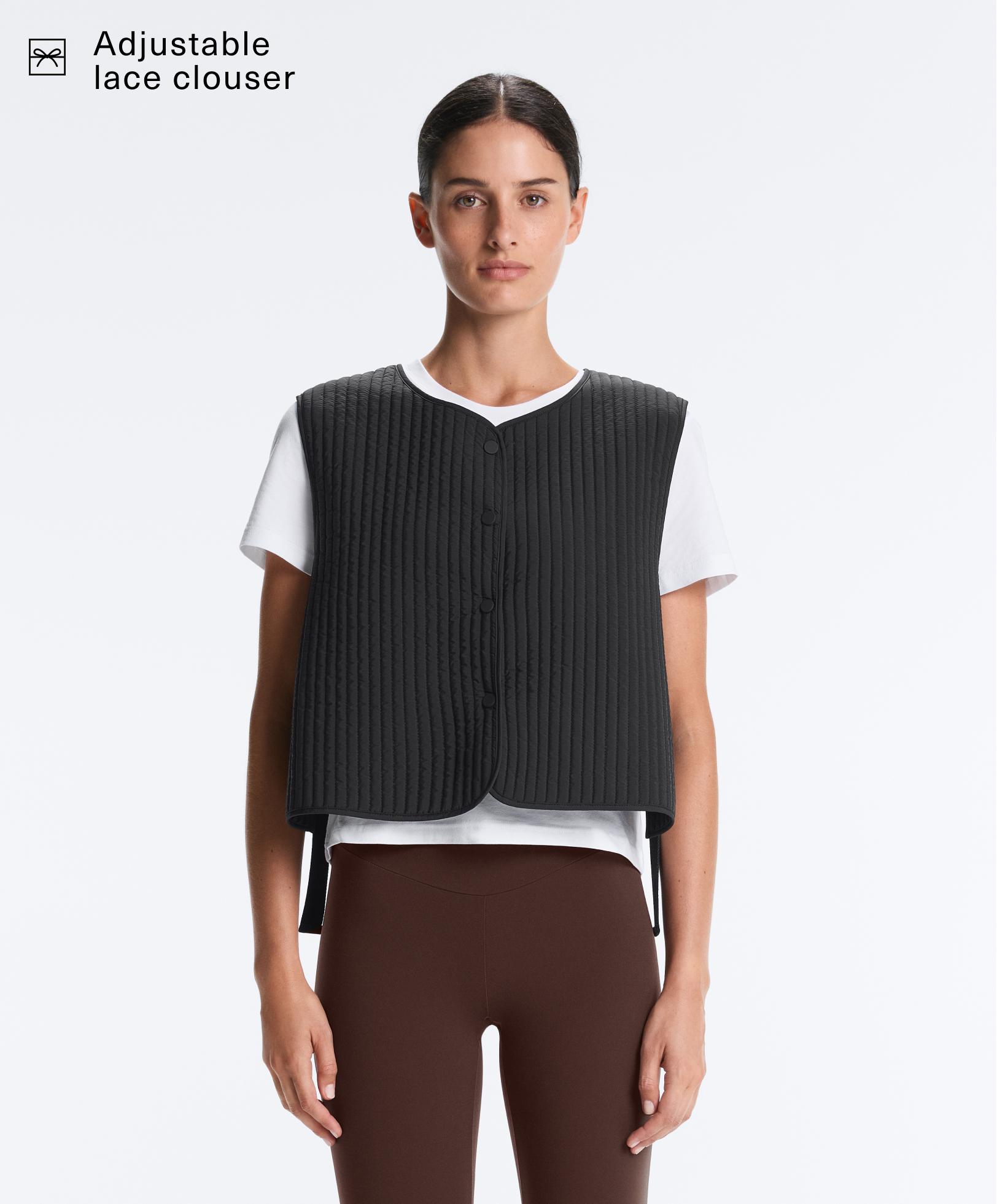 Gilet fin nylon matelassé Gilet fin nylon matelassé