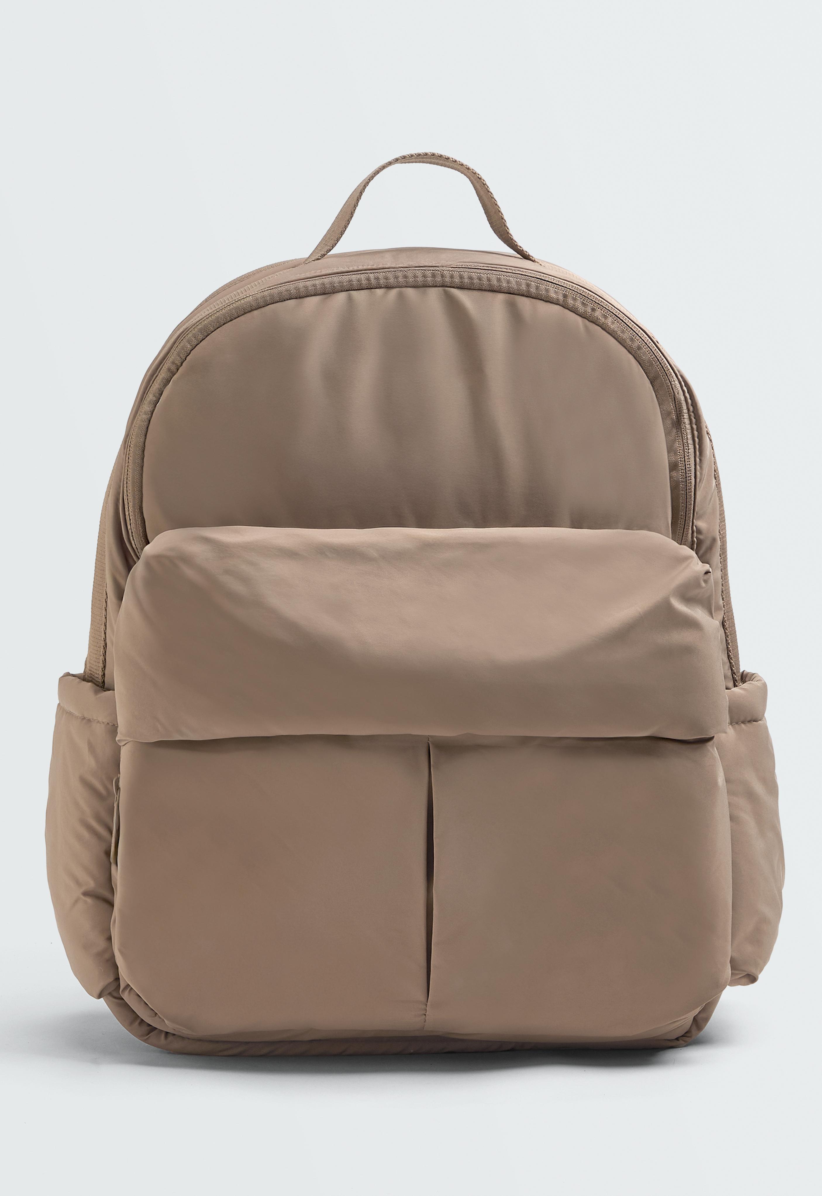 Maxi maternity backpack — TOASTED BROWN