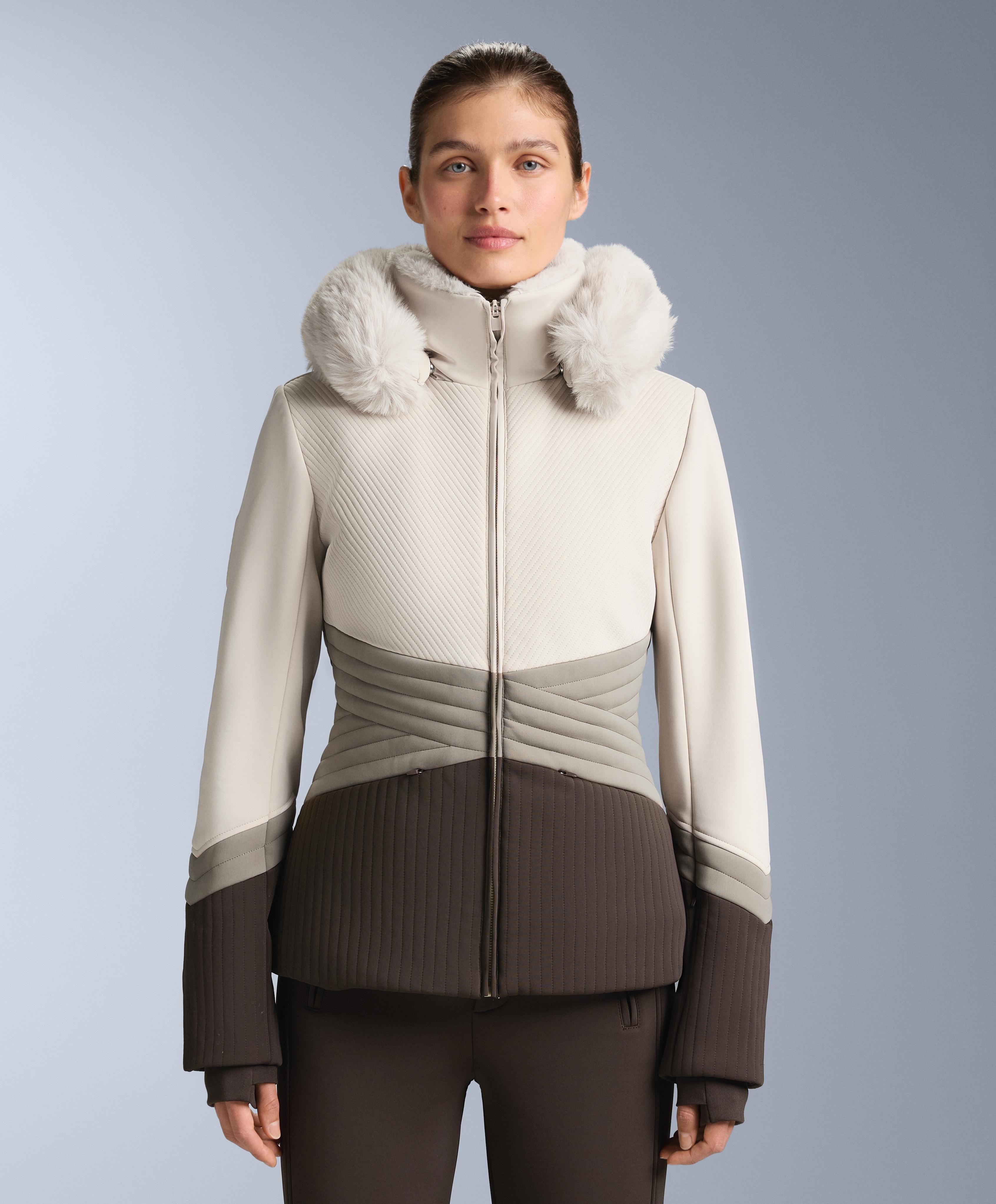 Superaansluitend waterafstotend colorblock Primaloft® SKI-jack Superaansluitend waterafstotend colorblock Primaloft® SKI-jack