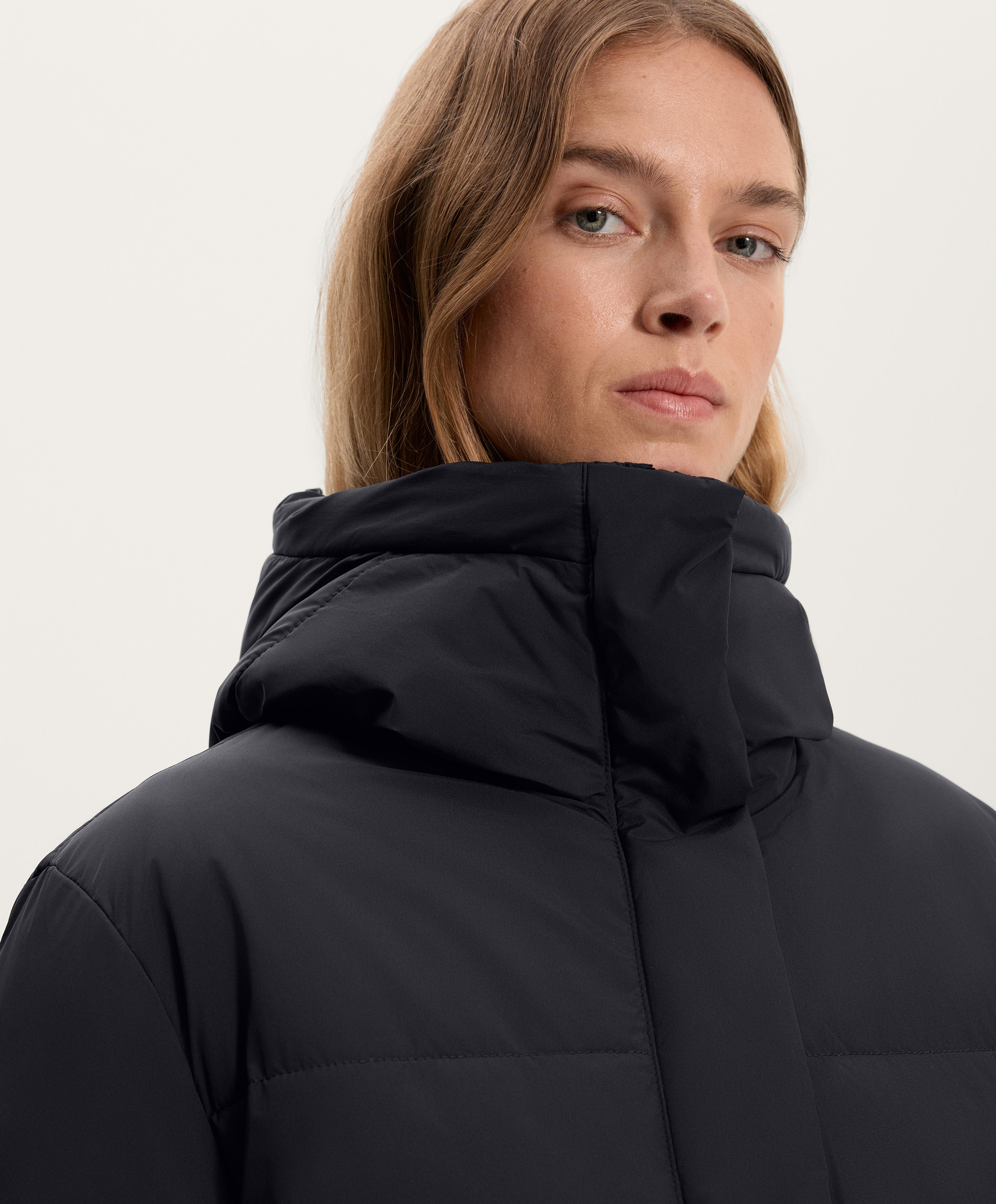 Primaloft® water-repellent padded jacket — BLACK