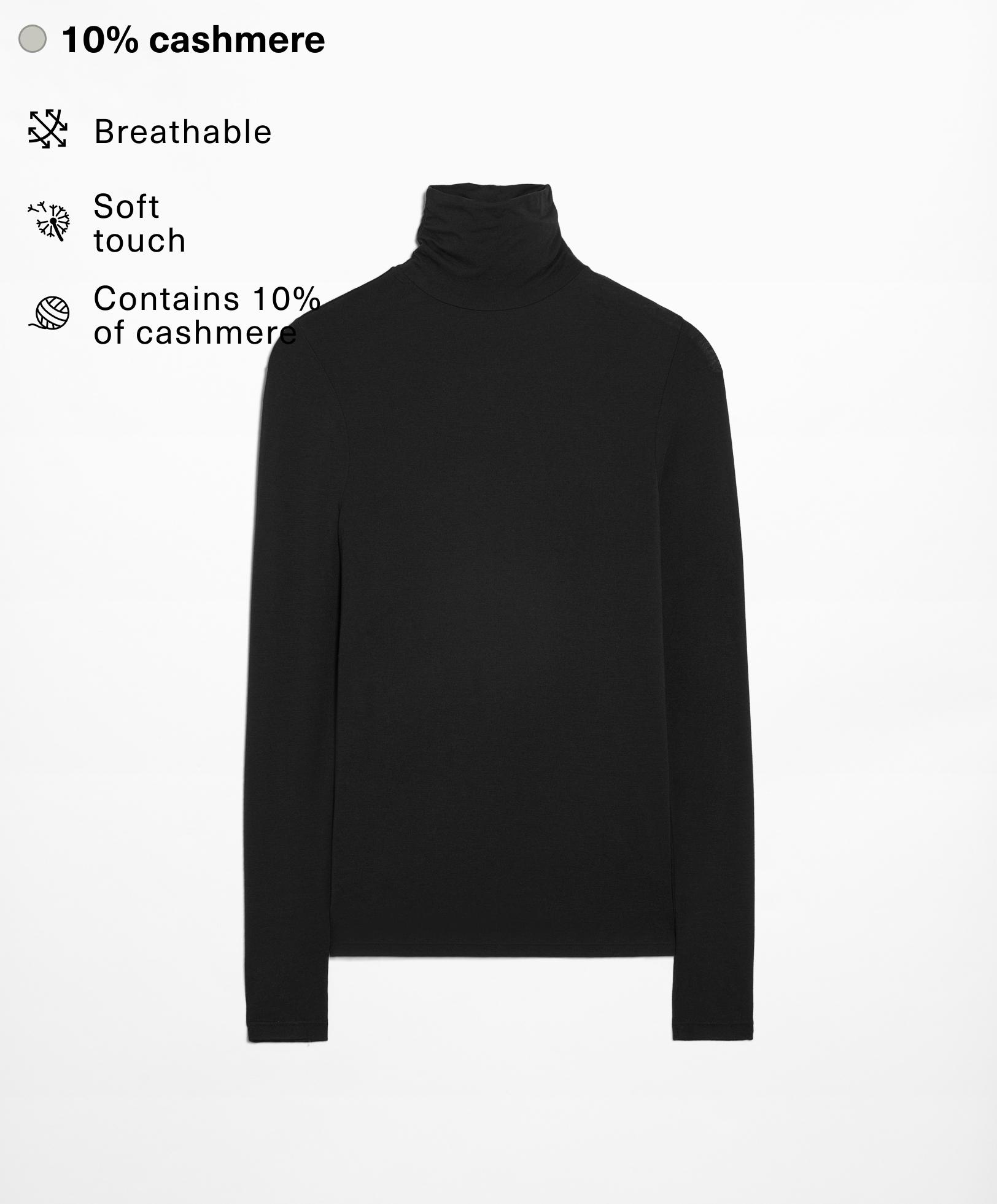 Everyday base layers 10% cashmere top