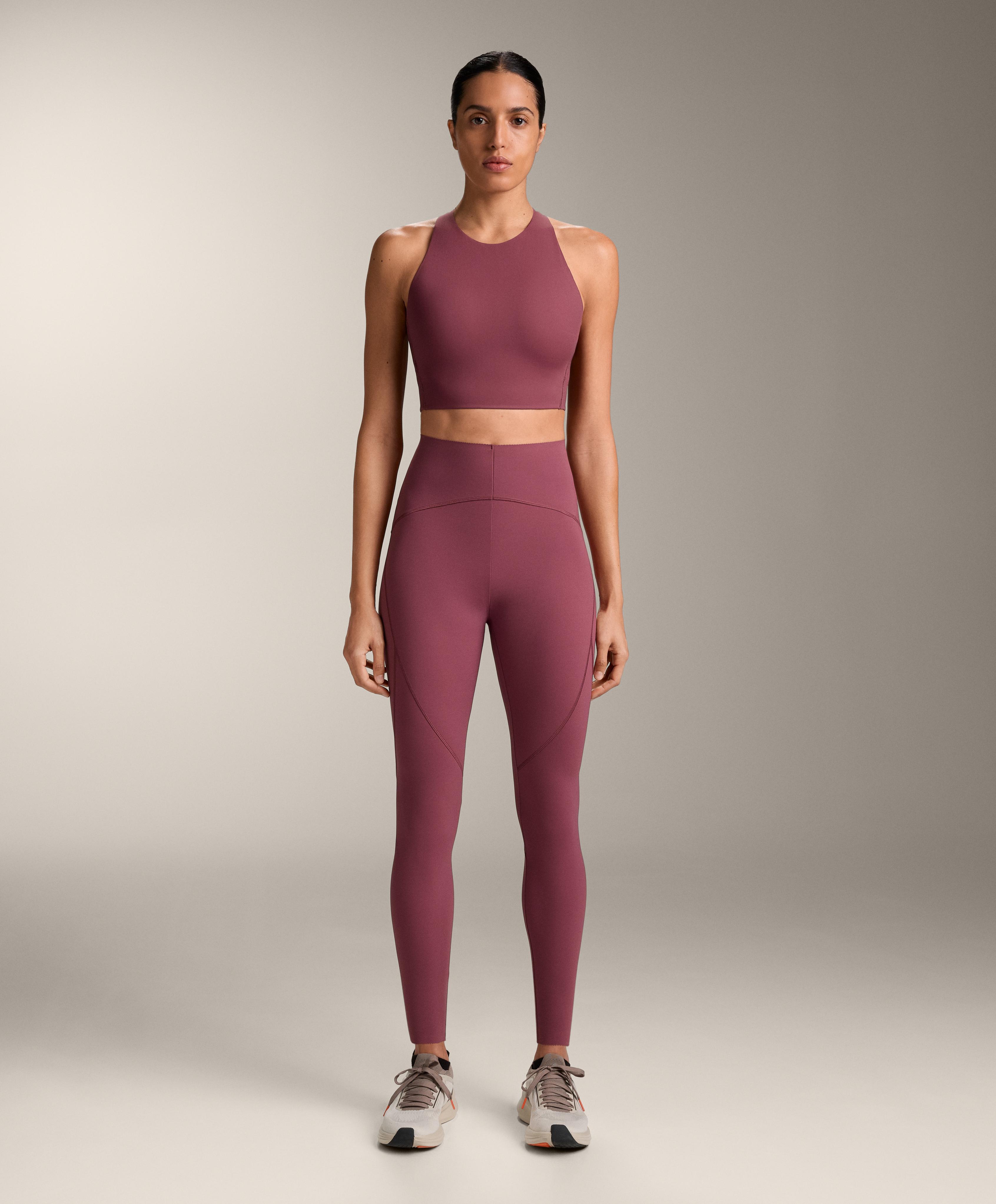Knöchellange High-Rise Compressive Basic Leggings