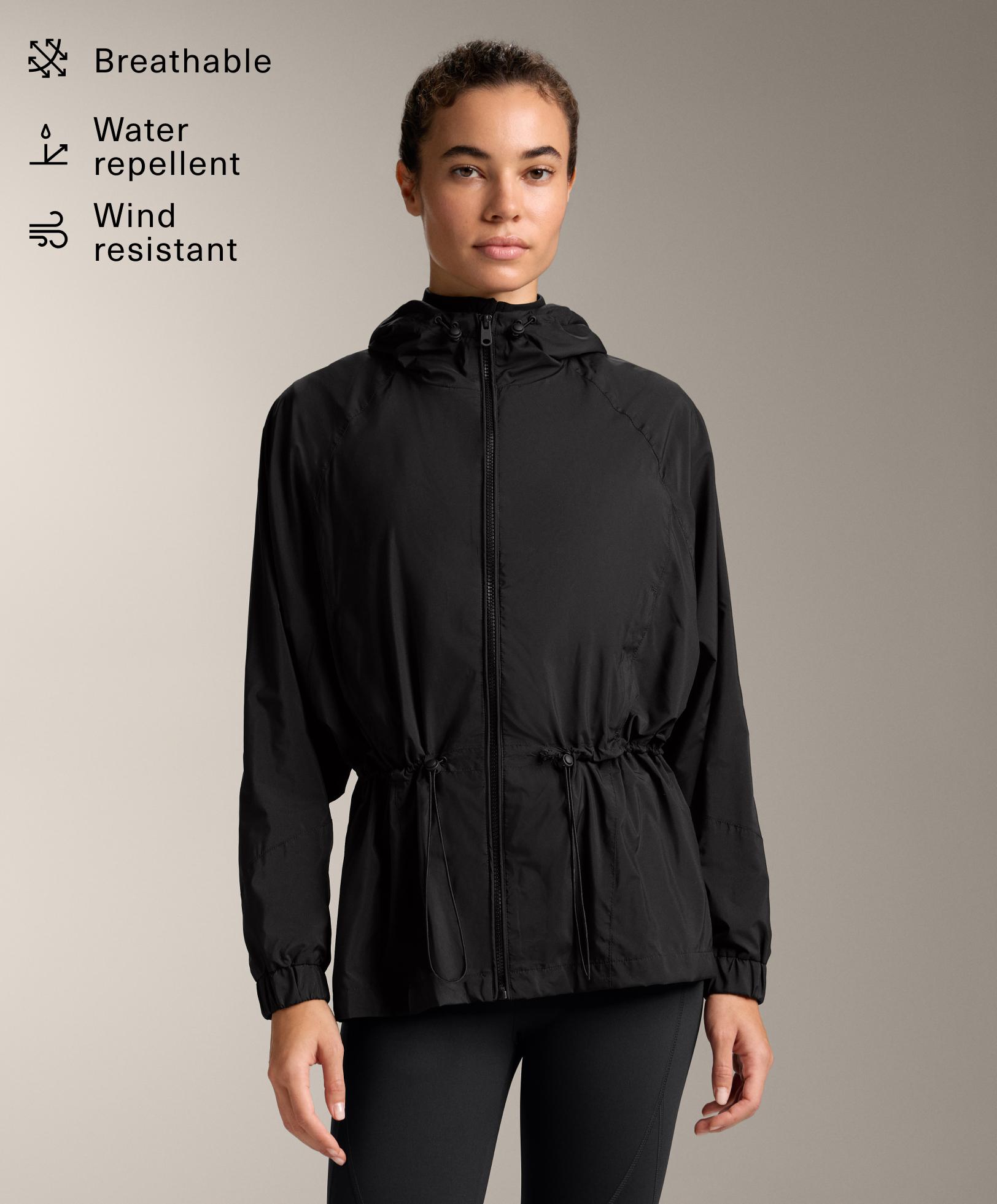 Long water-repellent windbreaker Long water-repellent windbreaker