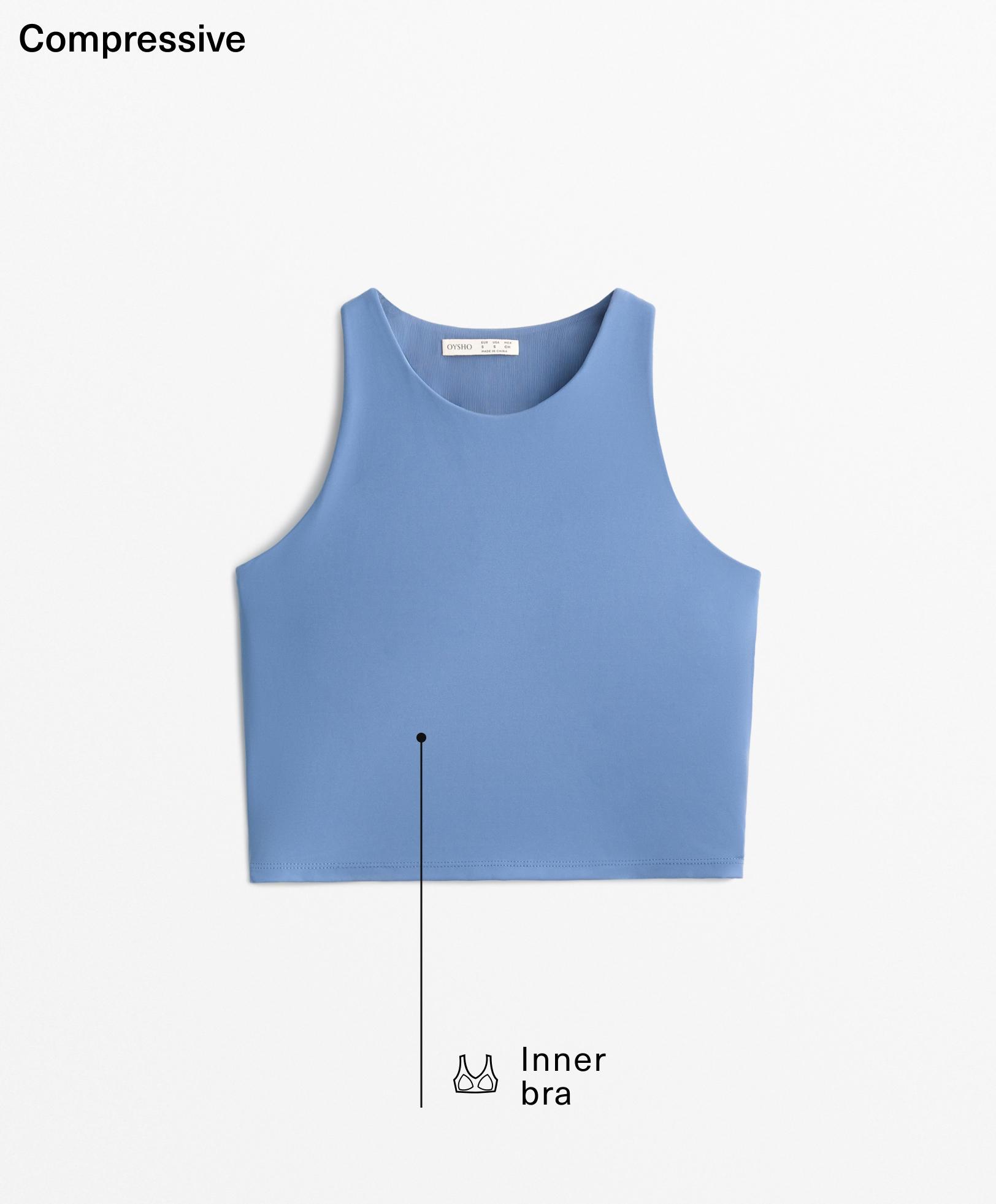 Compressive tank top