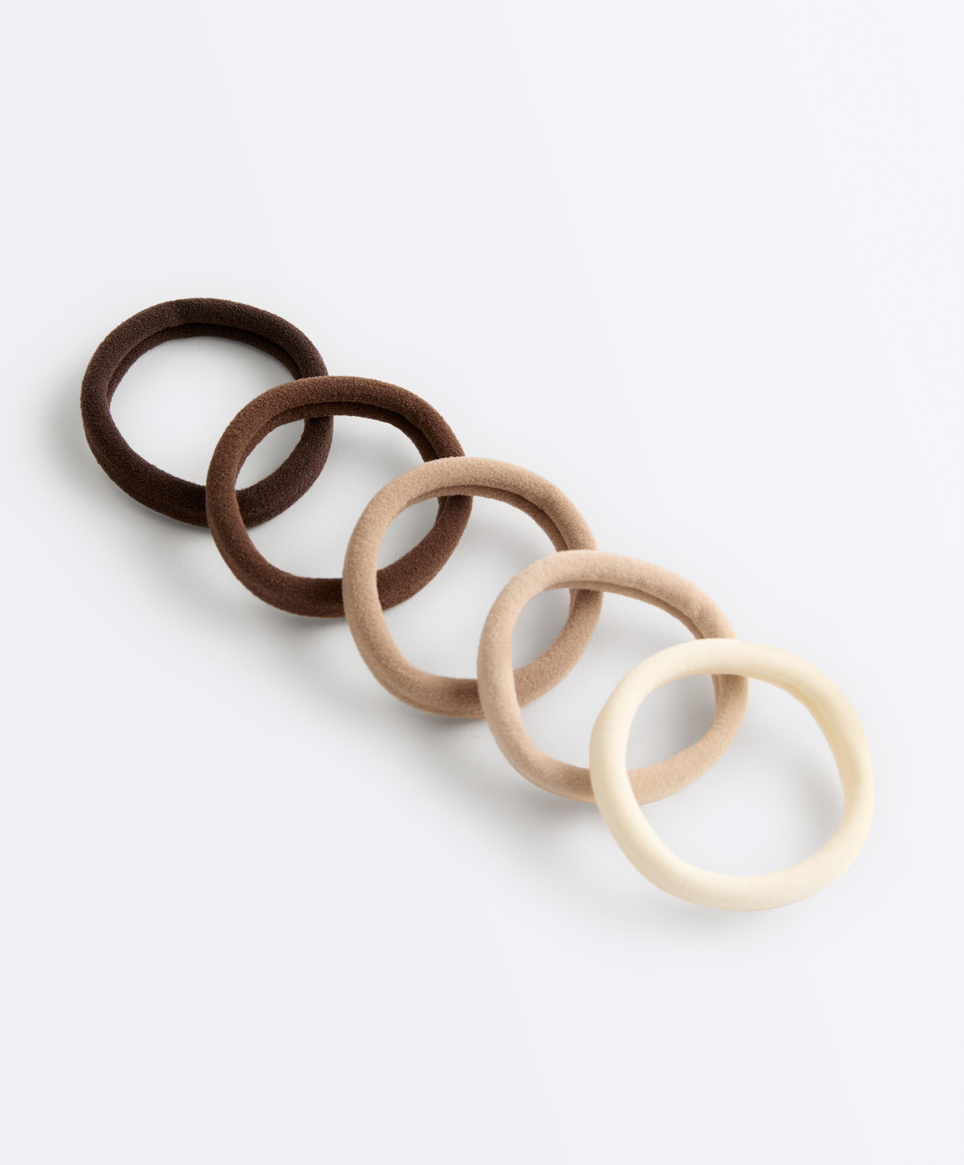 5 smooth hair ties 5 smooth hair ties