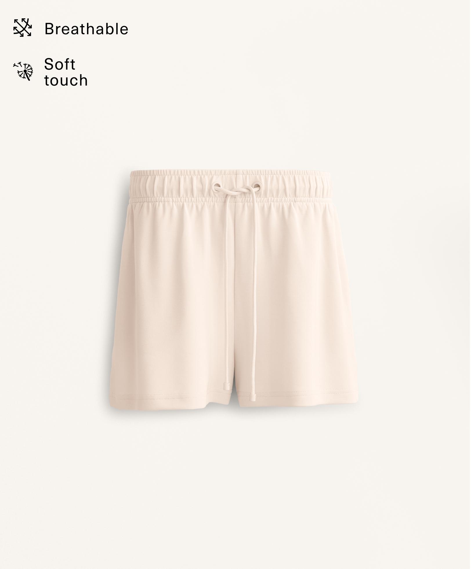 Soft-touch shorts with modal