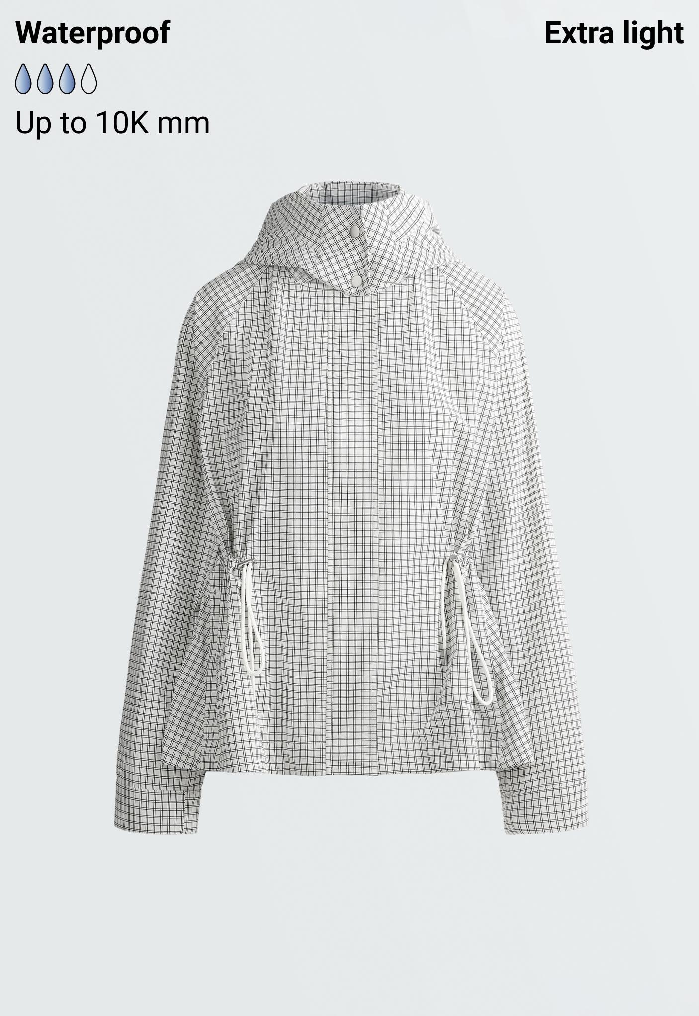 Extra lightweight 10k waterproof jacket — PALE ECRU