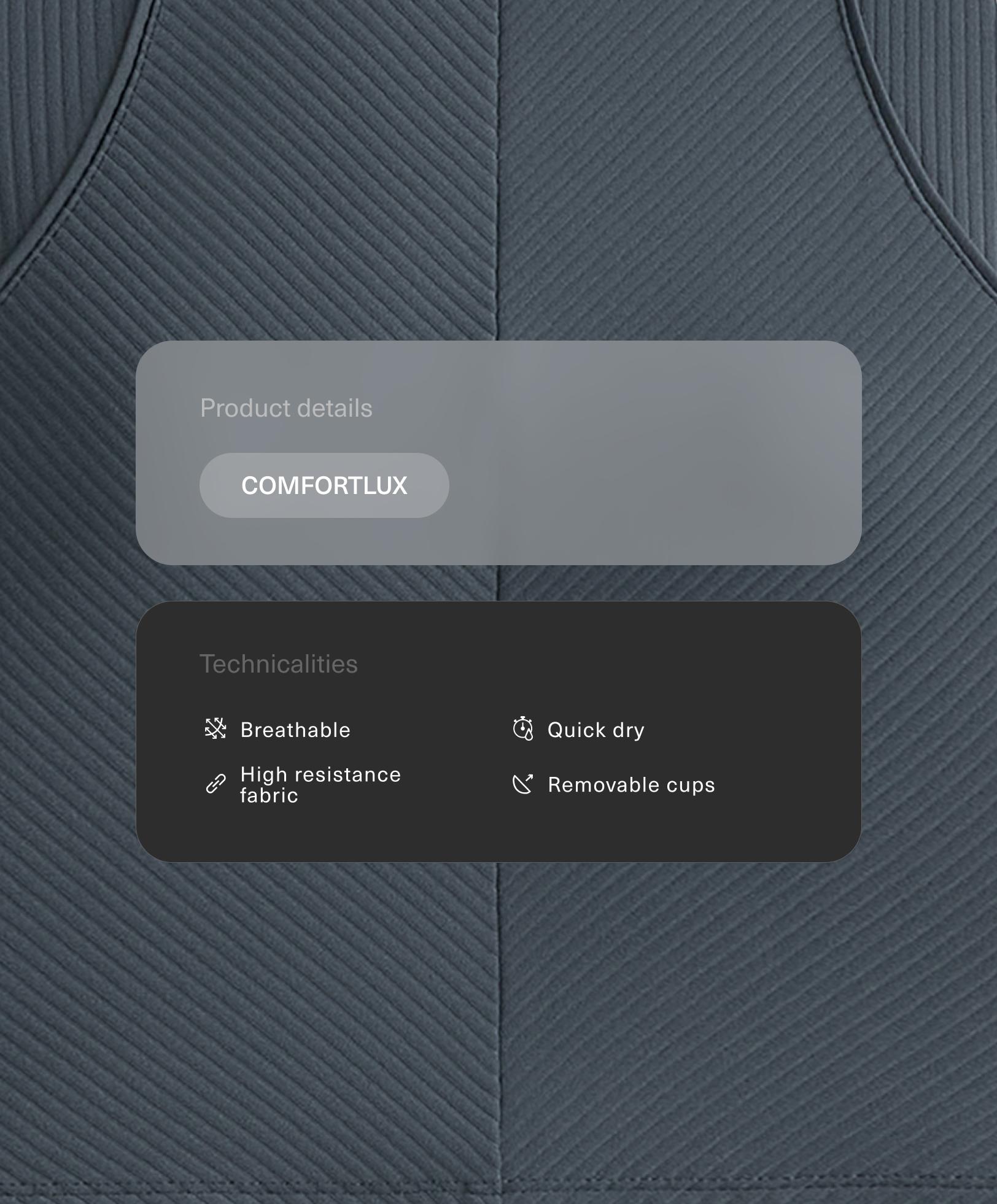 Comfortlux rib tank top - Sale