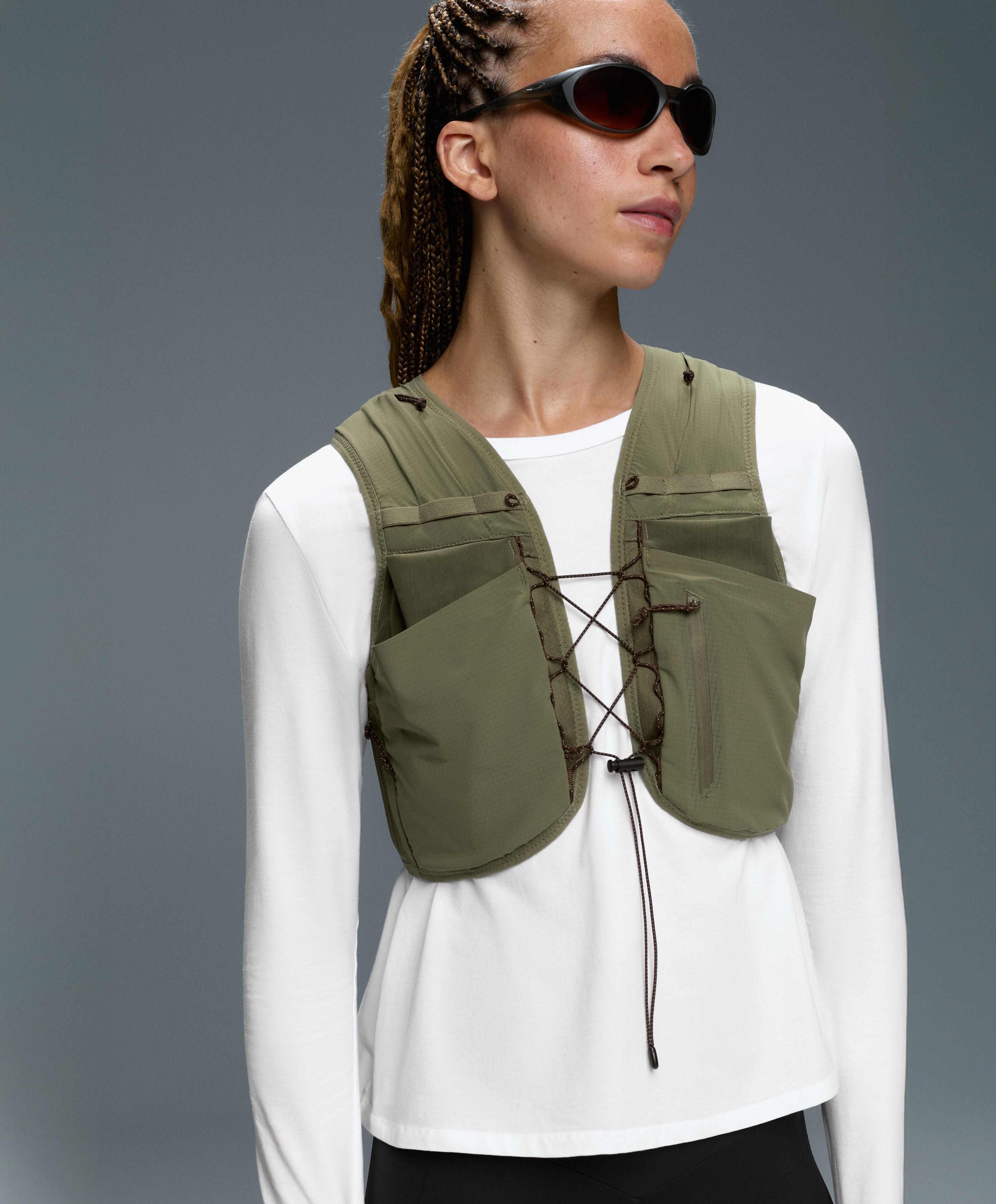 Running vest — DARK KHAKI
