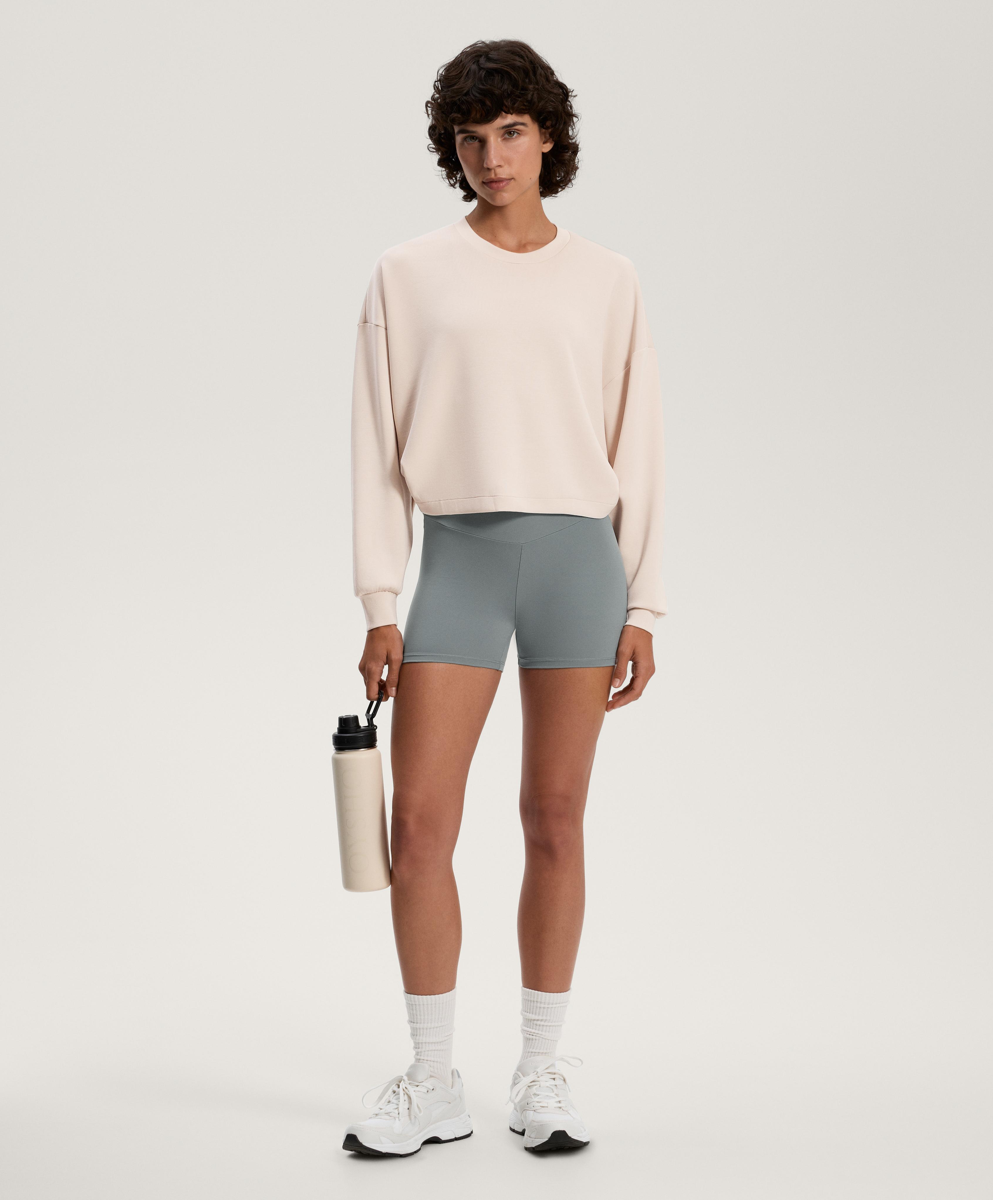 Krótkie spodenki Hot pant z wysokim stanem Comfortlux 10 cm Krótkie spodenki Hot pant z wysokim stanem Comfortlux 10 cm