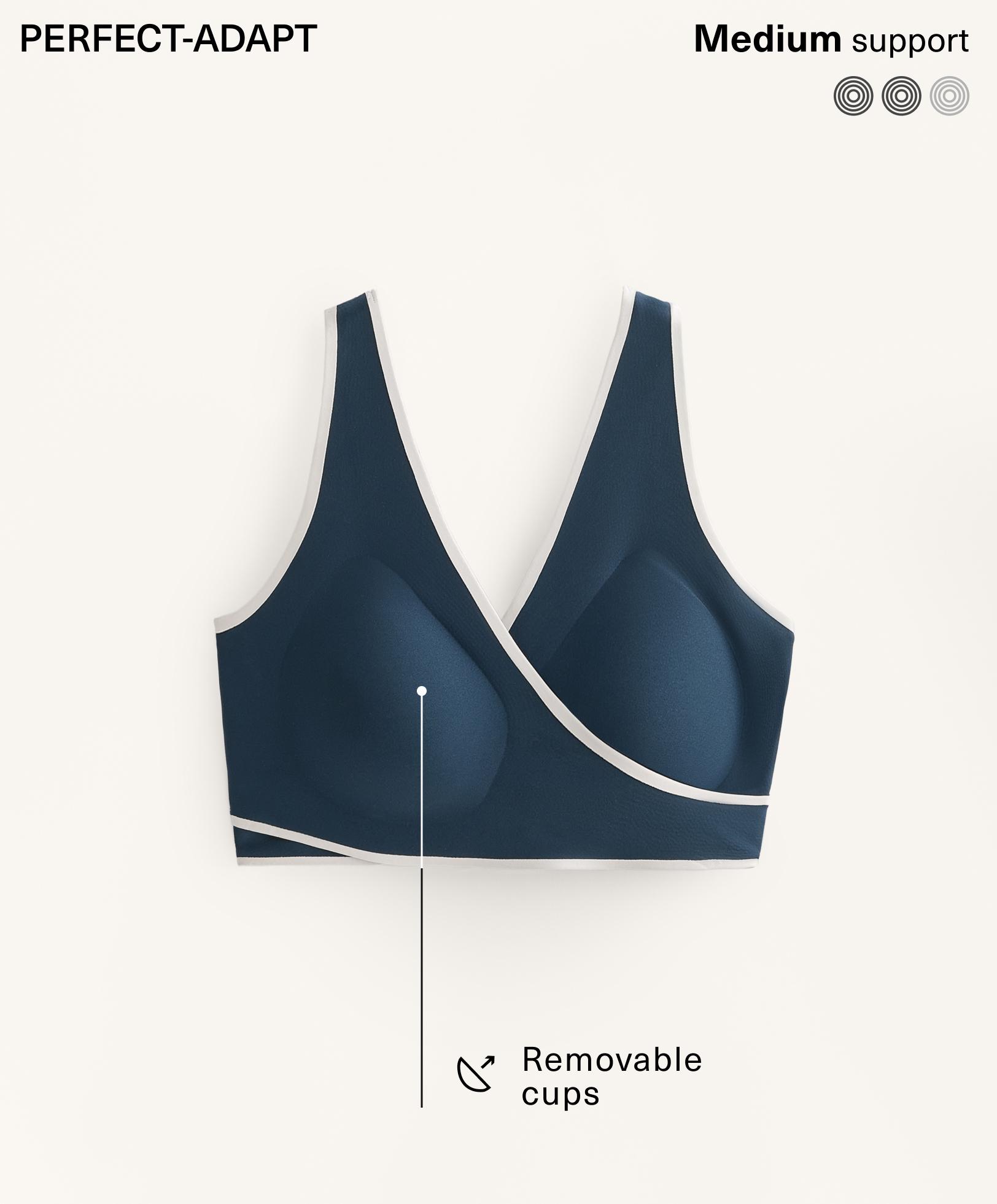 Perfect-Adapt medium support cross-back sports bra