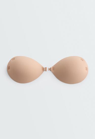 Adhesive fabric cups — BEIGE 1