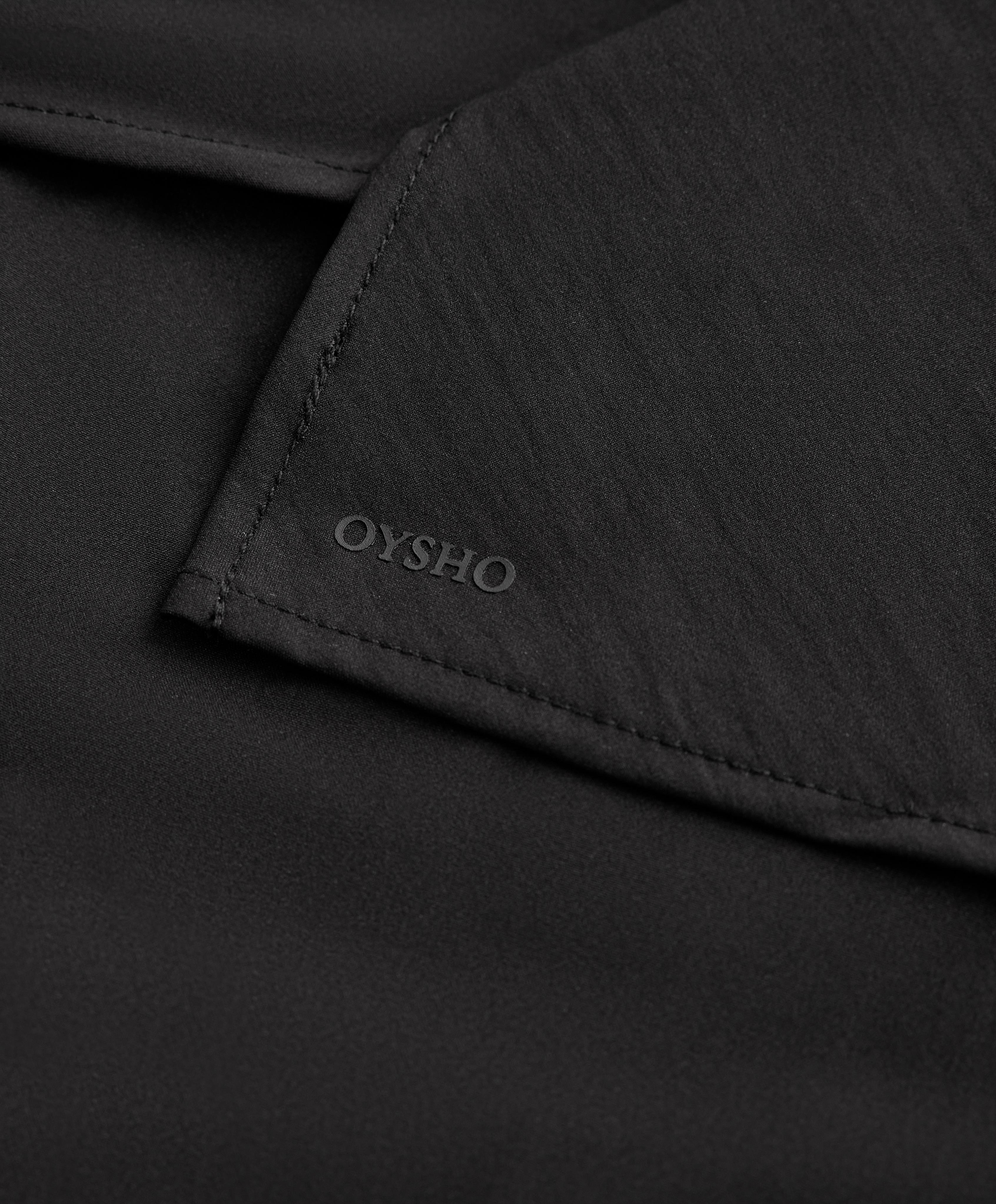Lightweight knotted visor — BLACK