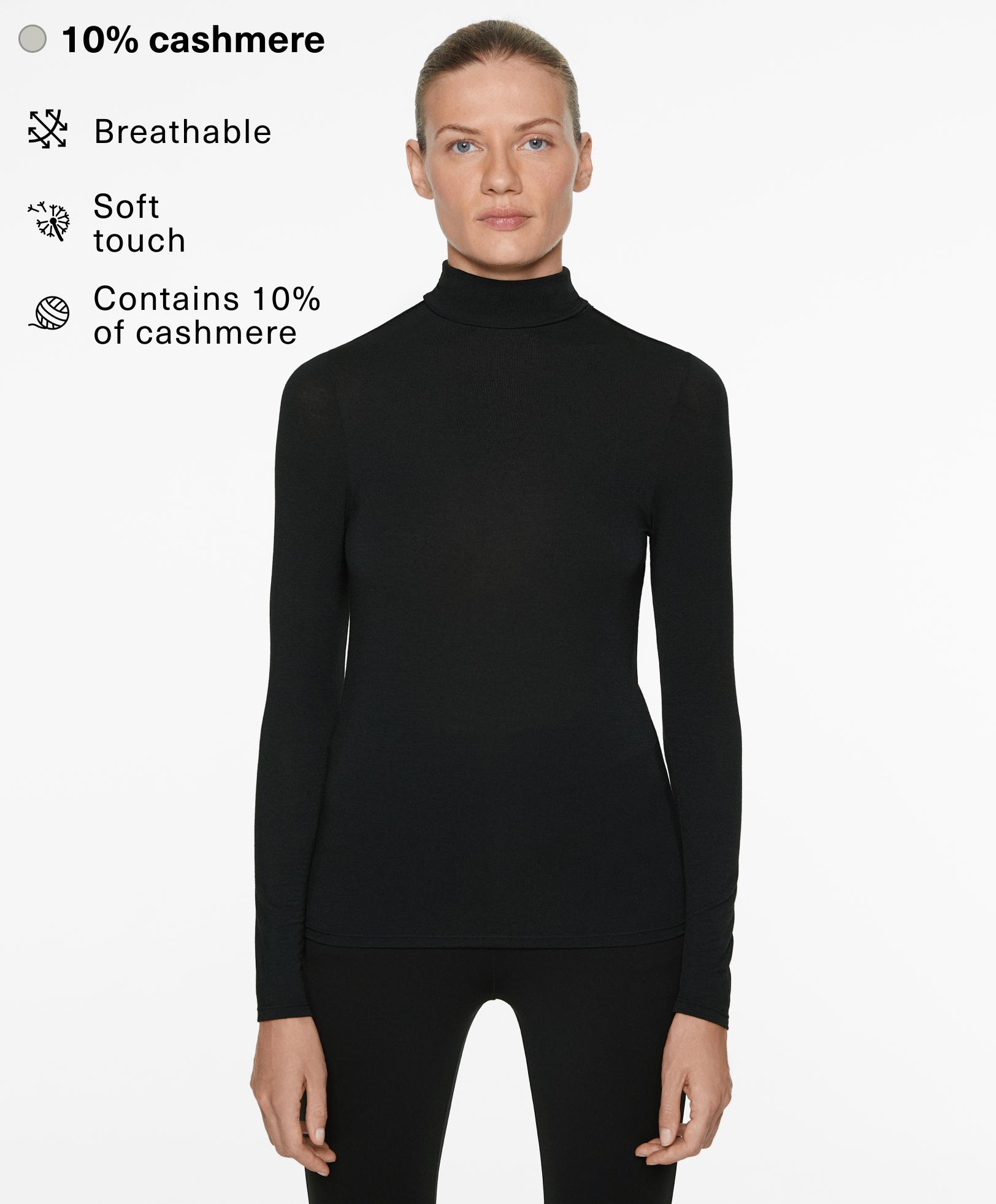 Everyday base layers 10% cashmere top