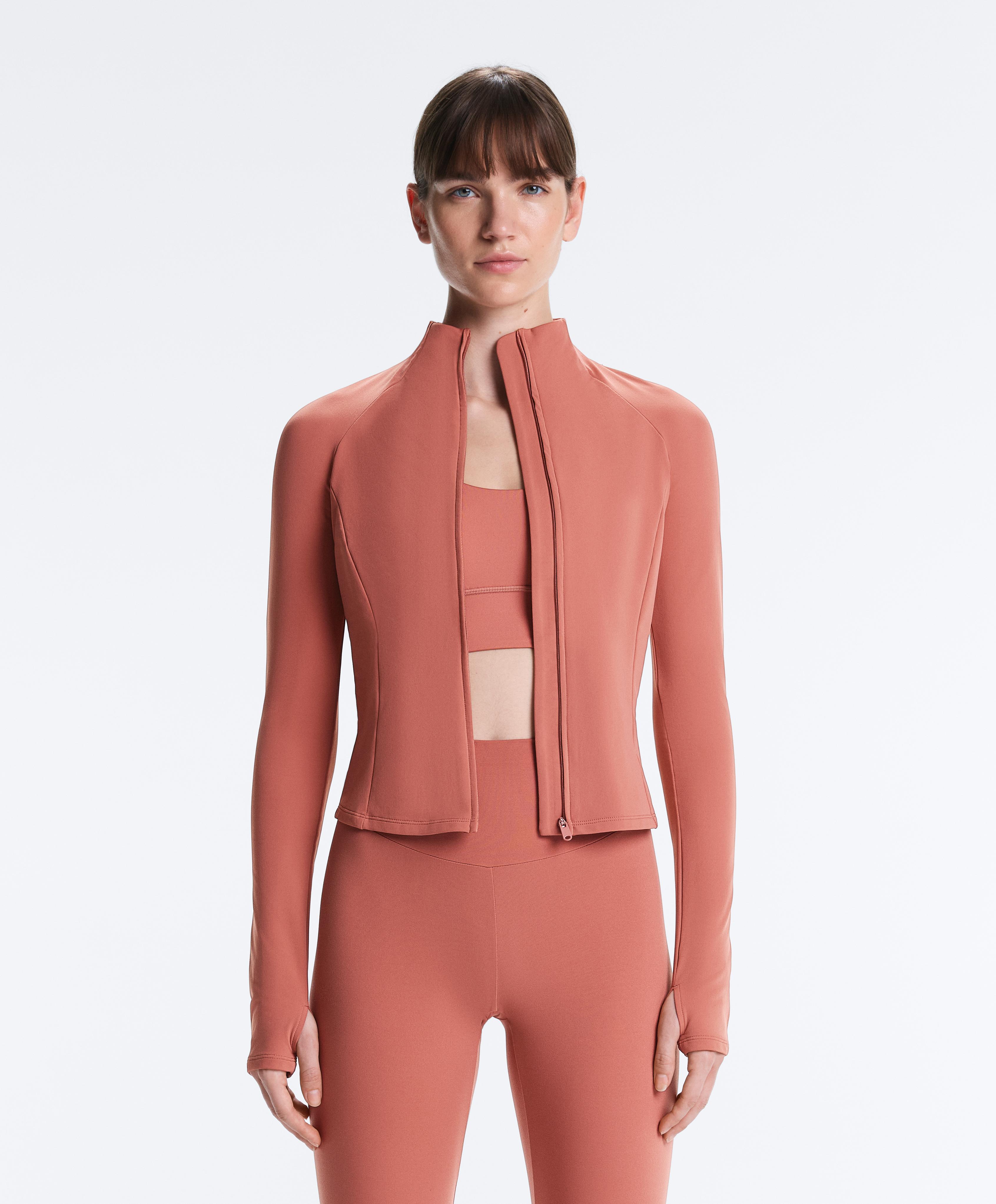 Light warm technical jacket — ROSETTE BLUSH