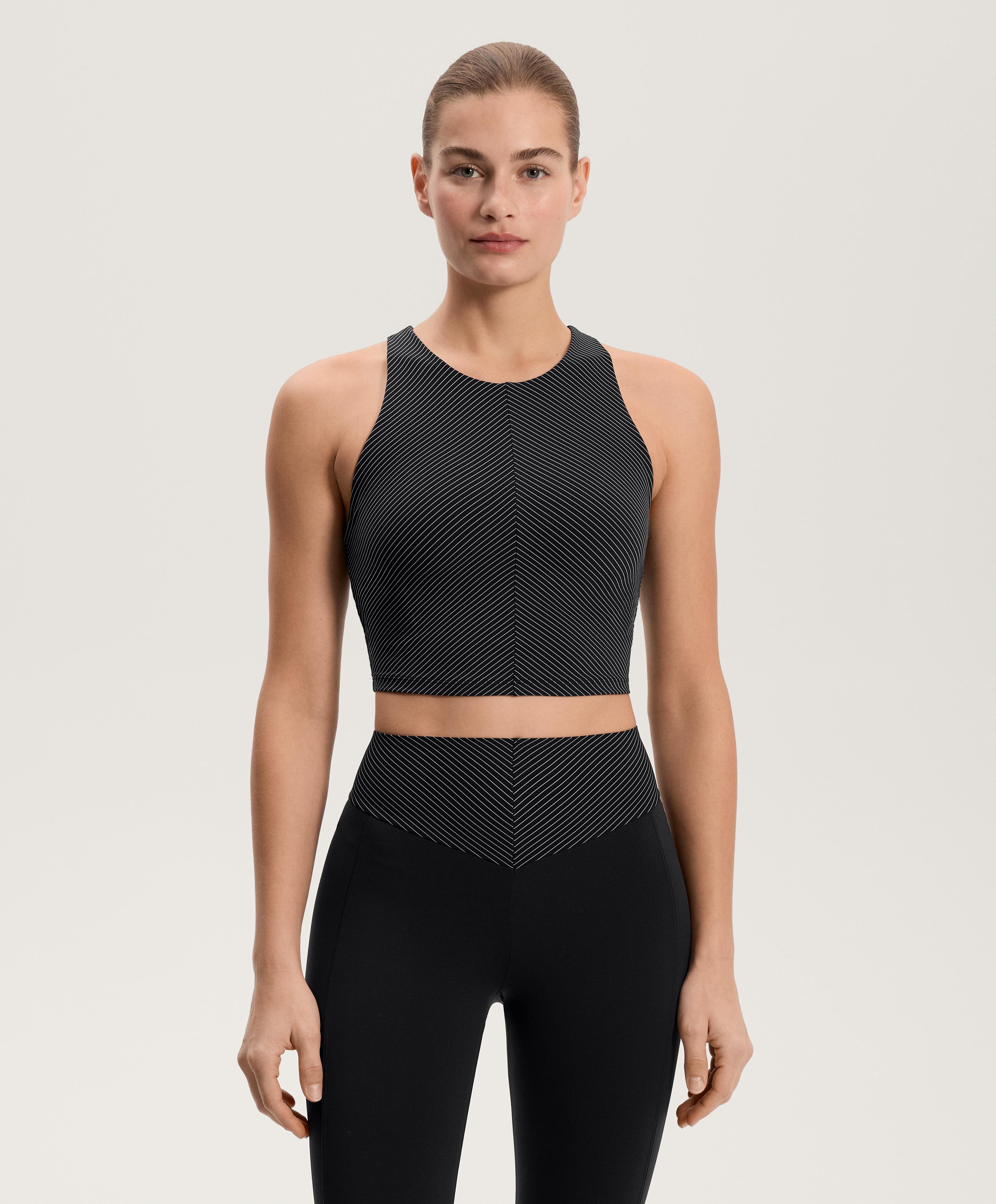 Dryžuotas „Compressive“ Tank top - Išpardavimas