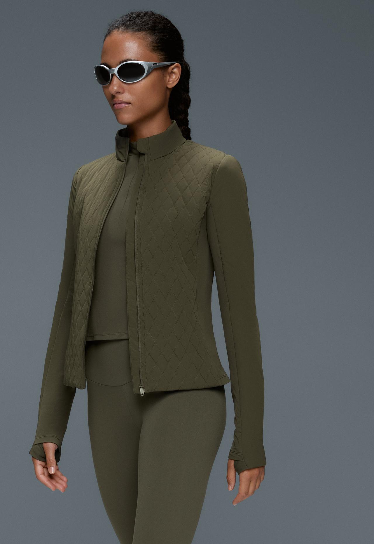 FELLEX® Volcanic hybrid technical padded jacket — KHAKI