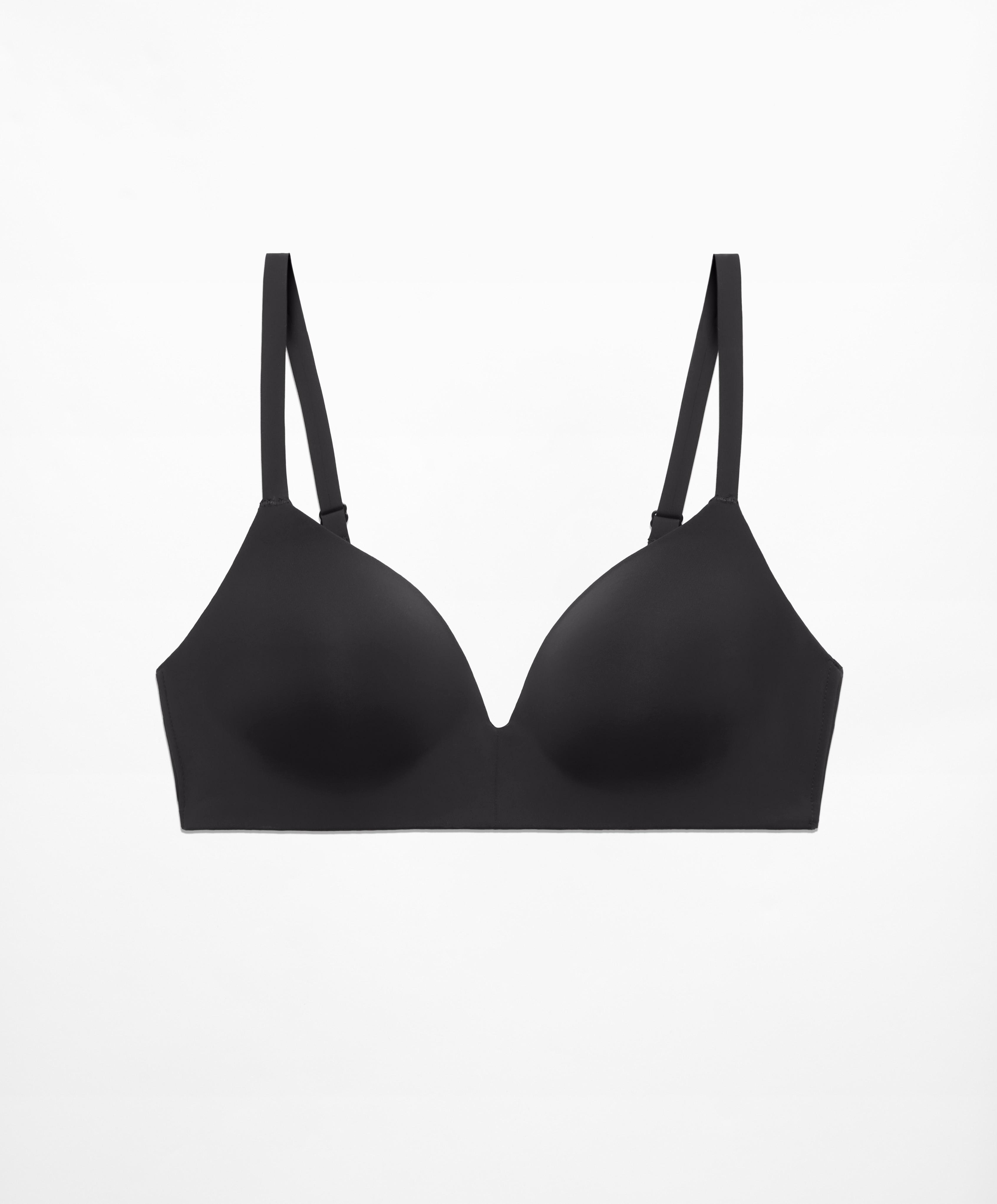 Polyamide blend full triangle bra