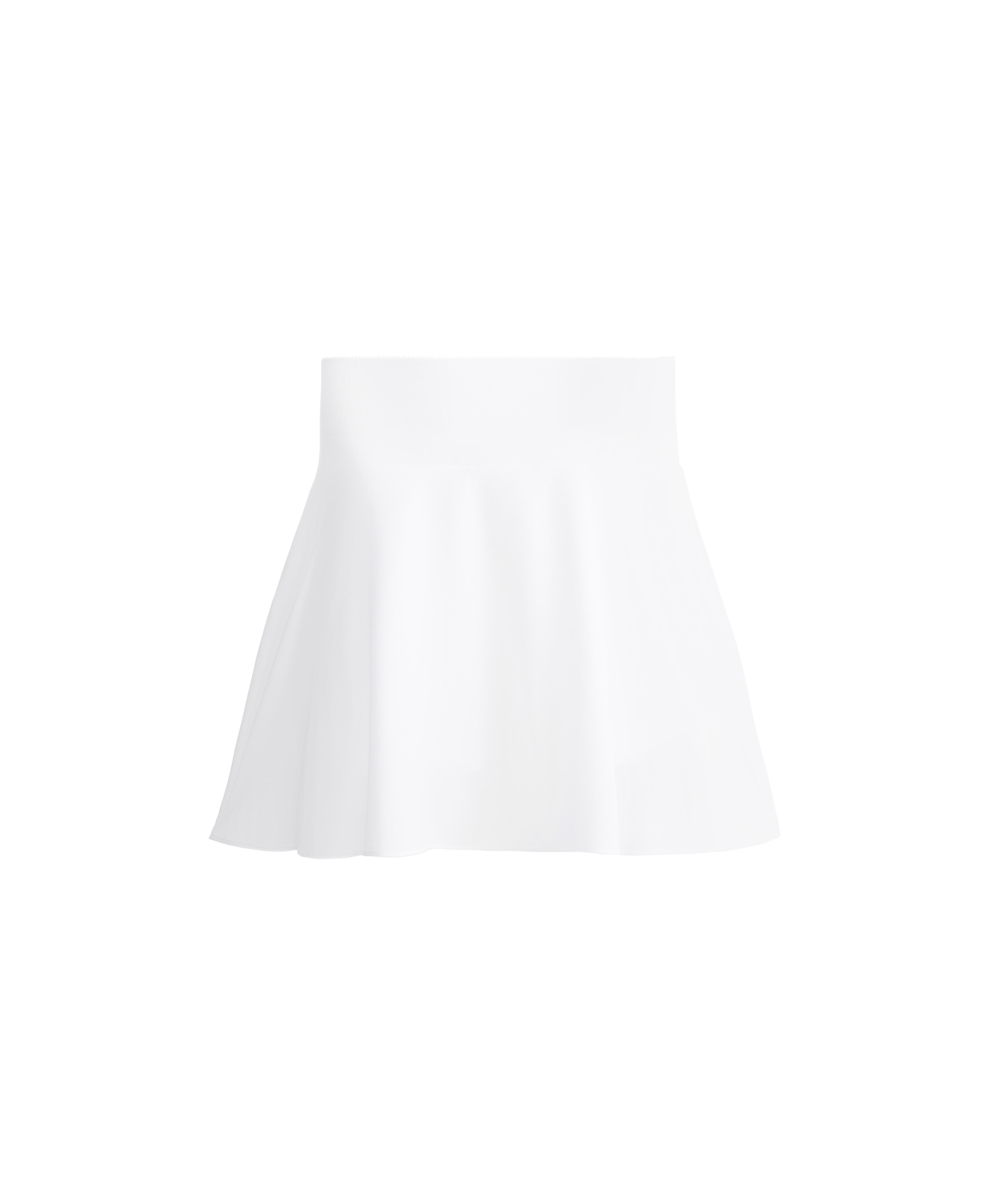 High rise Compressive skirt — WHITE 