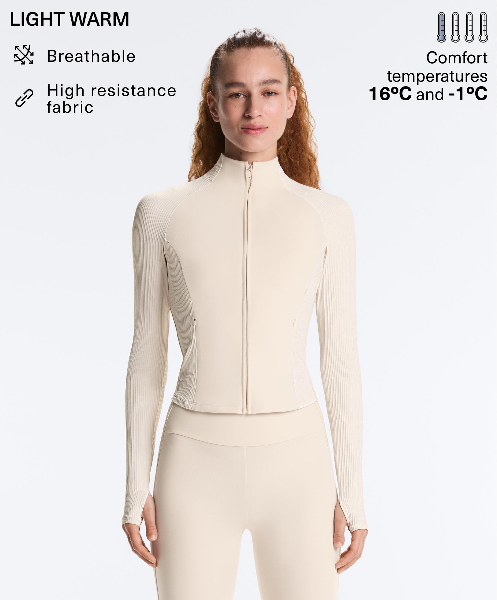 Rib technical jacket