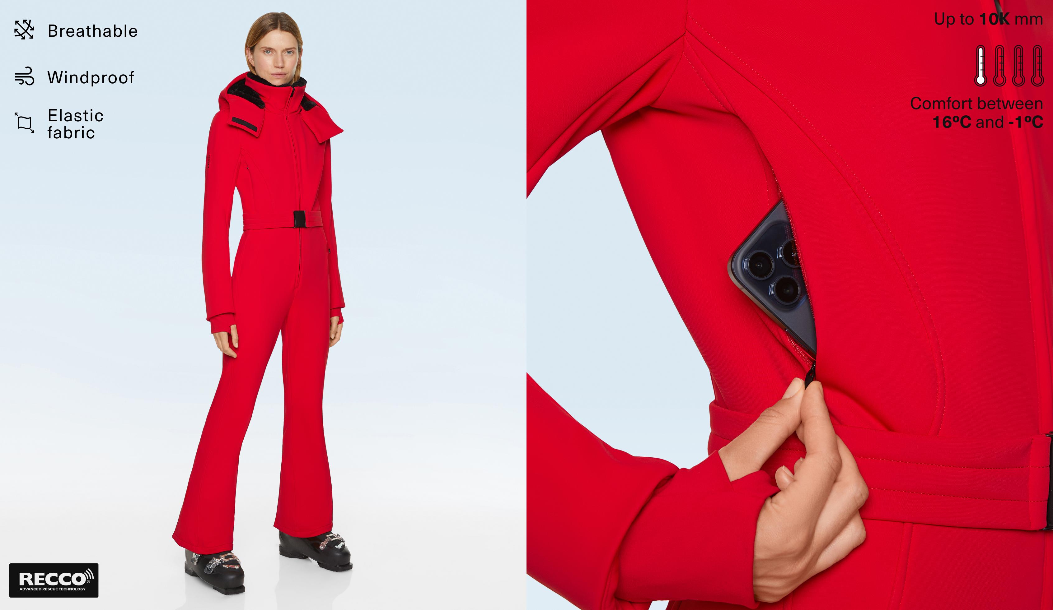 Fitted water-resistant SKI jumpsuit - Sale